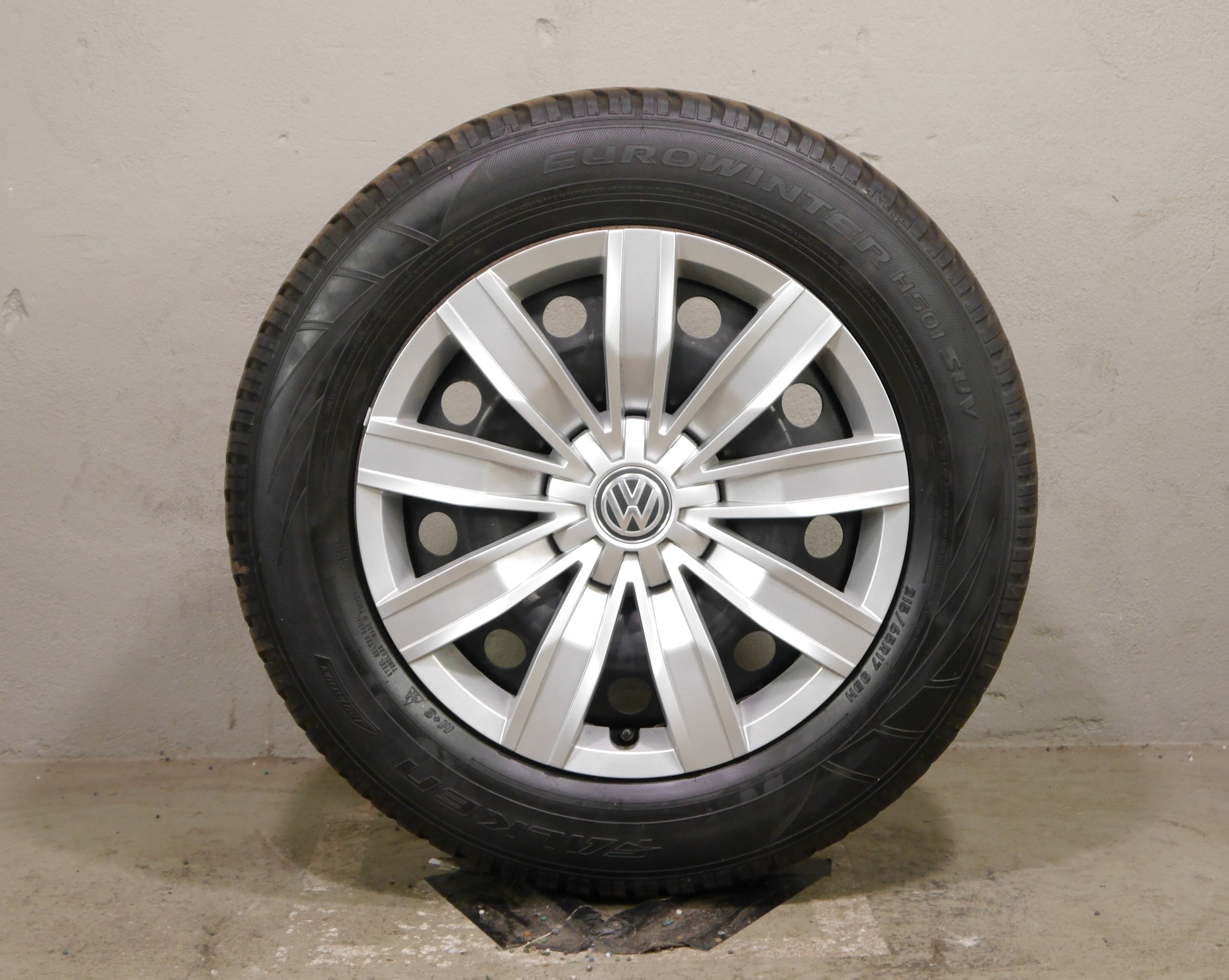 VW Tiguan Allspace (BW) Stahlradsatz – Winter 215/65 R17 99H – 5QF601027G