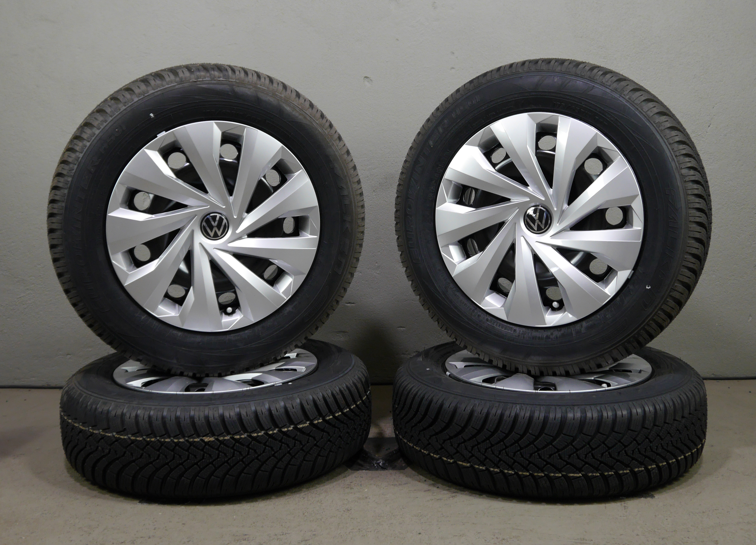 Volkswagen Polo Stahlradsatz – Winter 185/65 R15  88T - 2Q0601027AG/AS/BE
