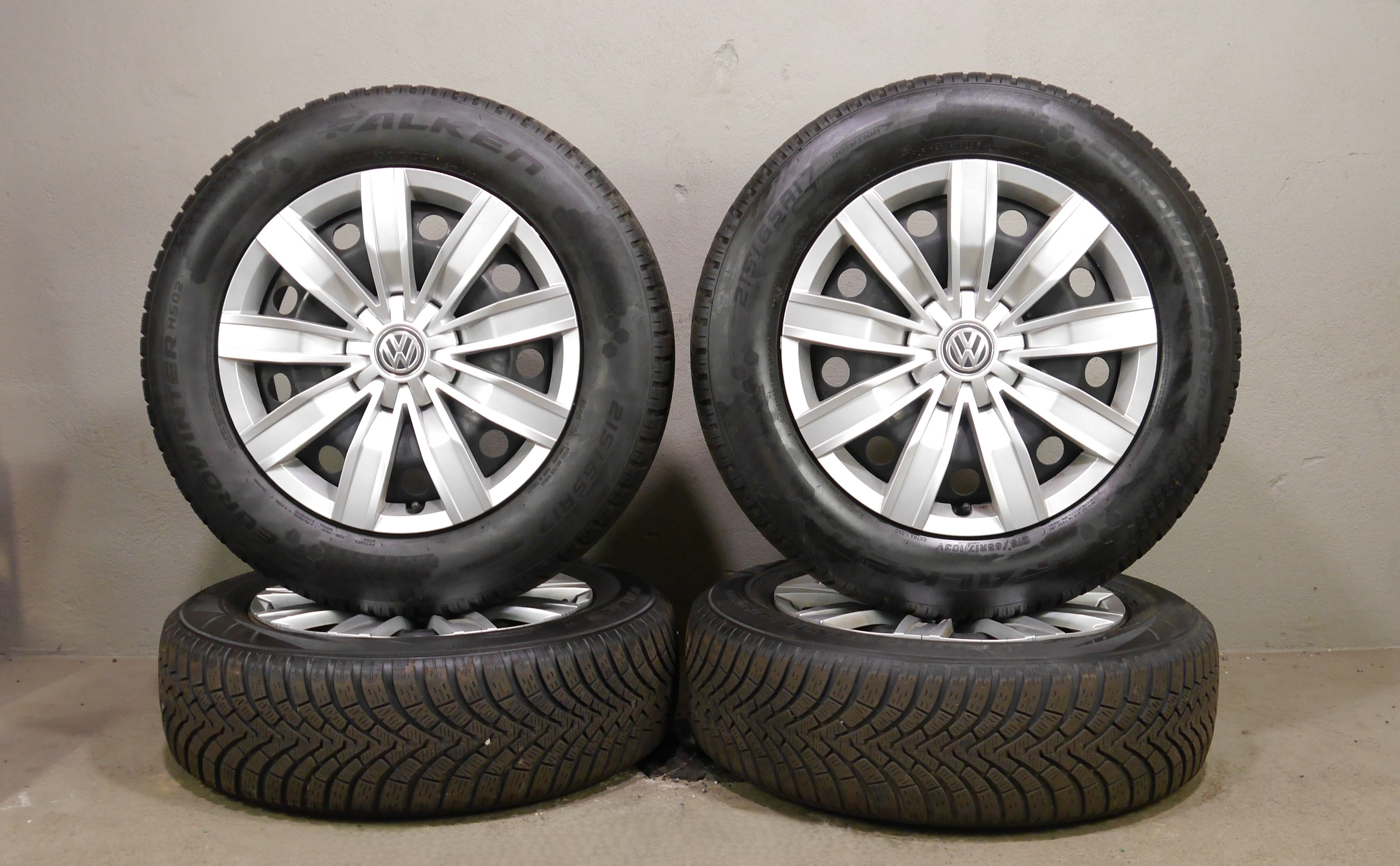 VW Tiguan Allspace (BW) Stahlradsatz – Winter 215/65 R17 99H – 5QF601027G