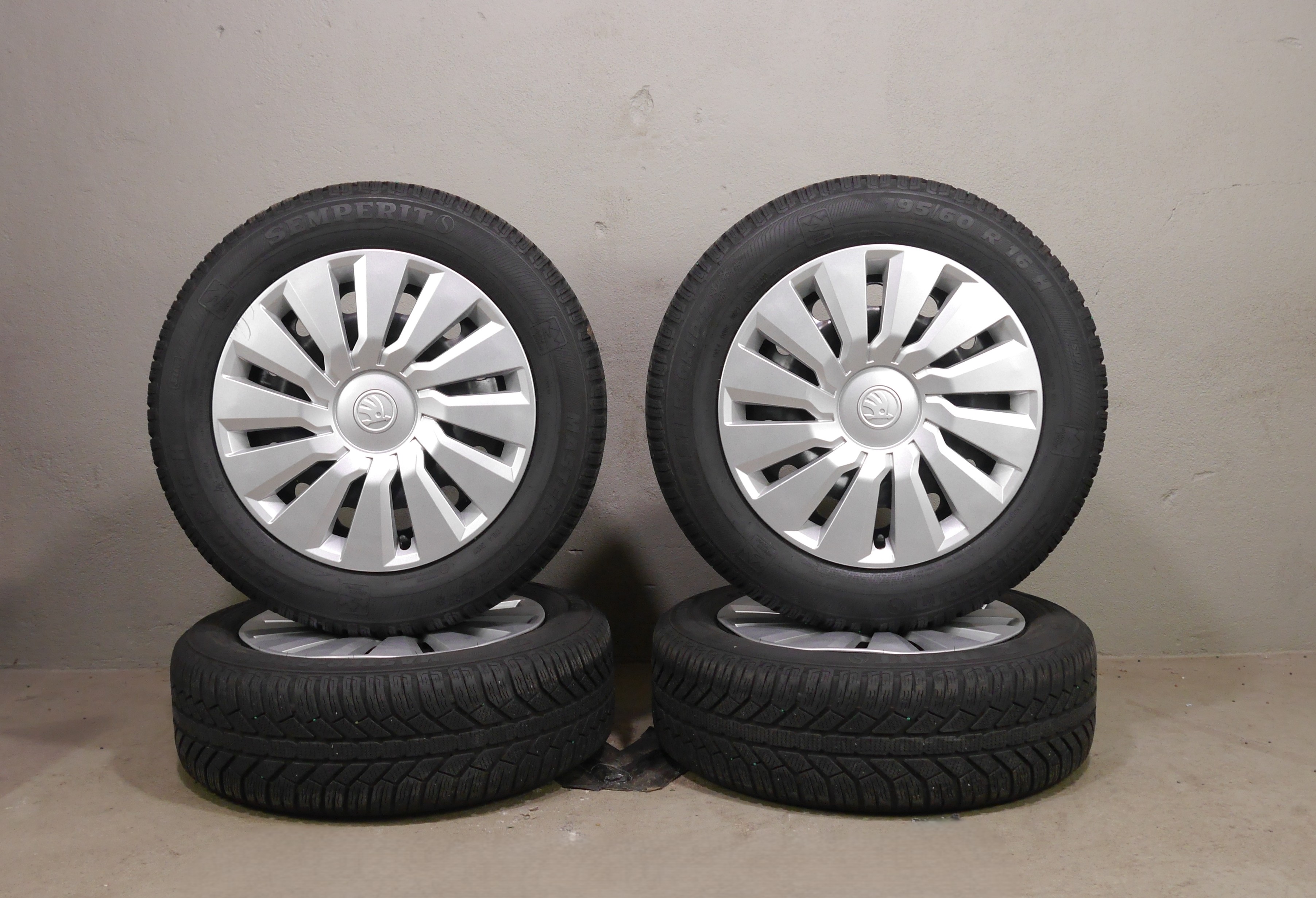 Skoda Scala Stahlradsatz – Winter 195/60 R16 89H (AO) – 2Q0601027H/AE