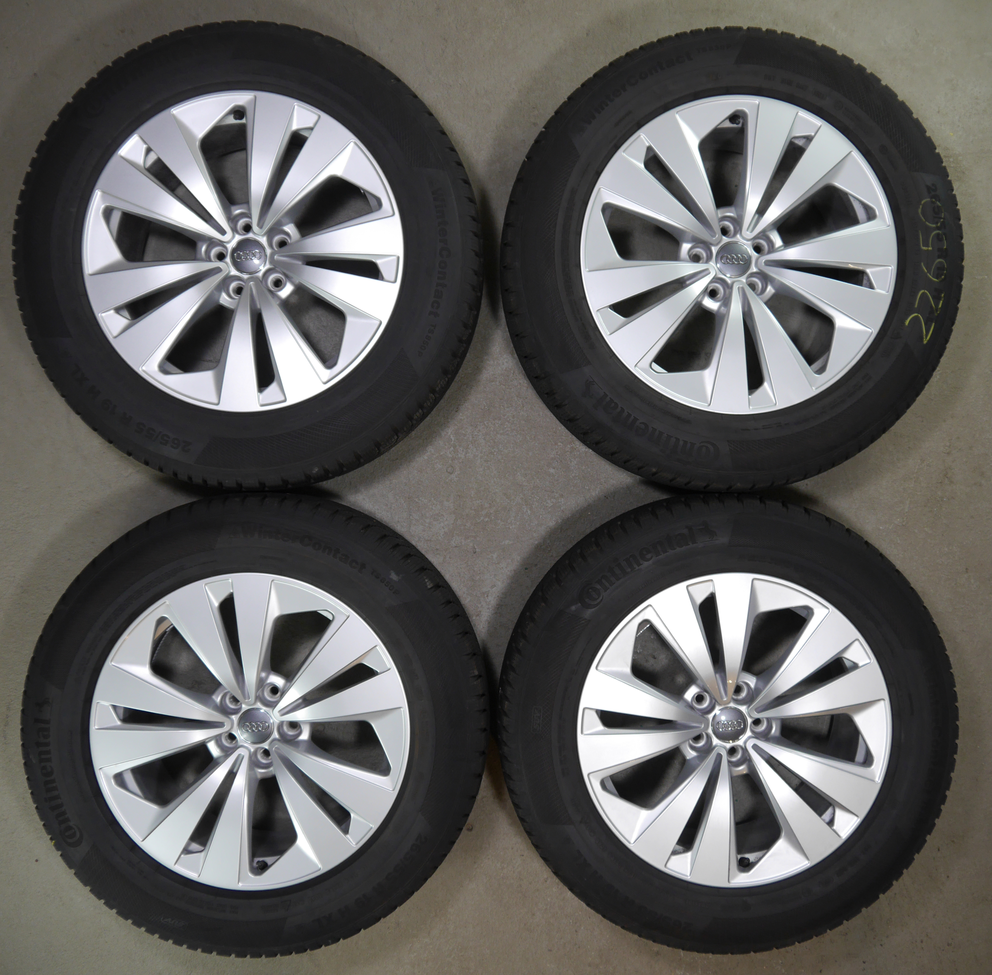 22650KPLO Audi Q8 Aluradsatz – Winter 265/55 R19 113H (AO) – 4M0601025-