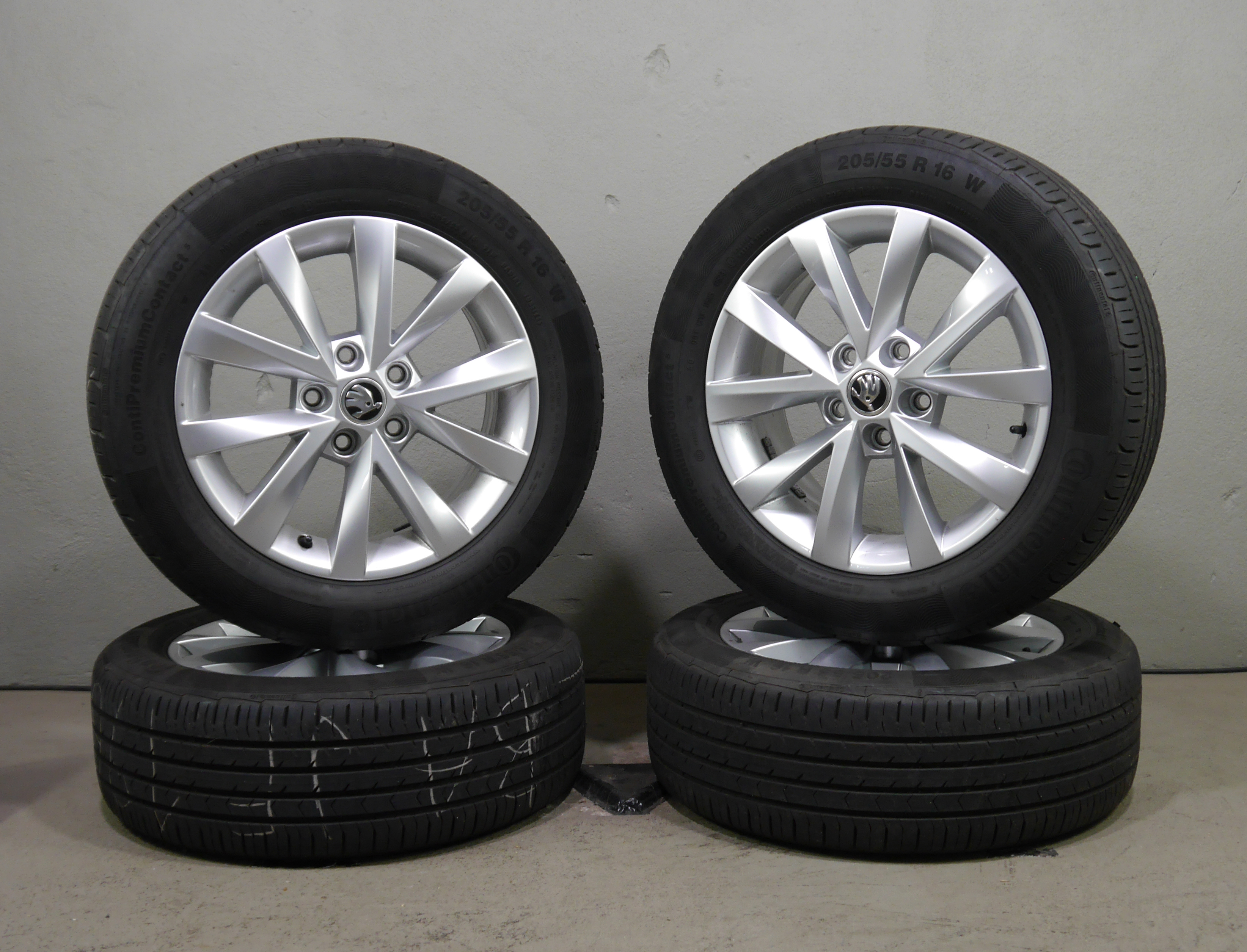 ŠKODA Octavia Aluradsatz – Sommer 205/55 R16 91W – 5E0601025BJ