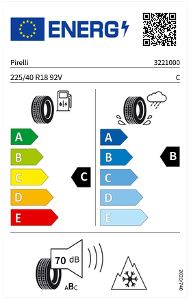 Audi A3 Sportback (8Y) Aluradsatz – Winter 225/40 R18 92V (AO1) – 8Y0601025CE