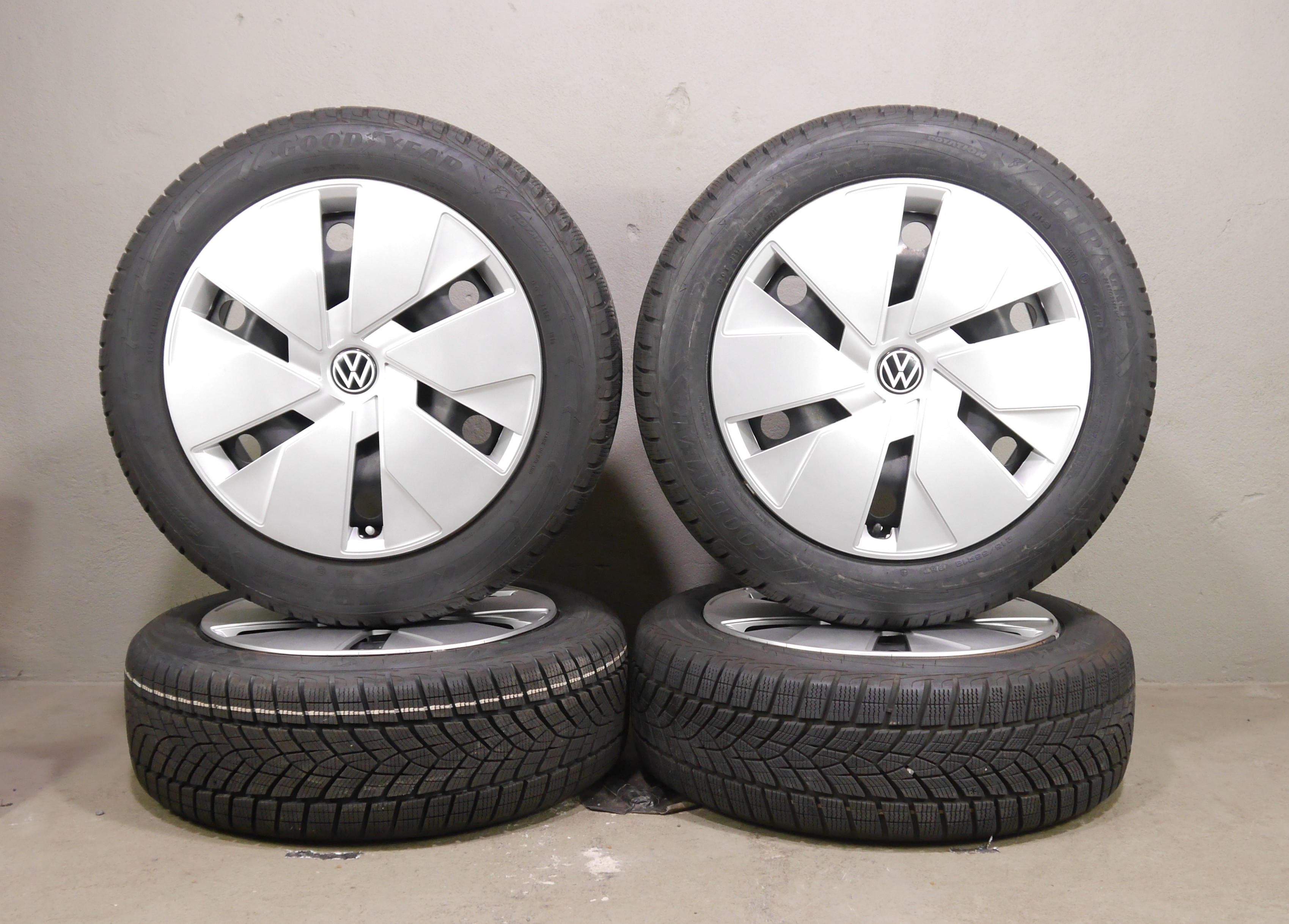 VW ID.3 Stahlradsatz – Winter 215/55 R18 95T - 1EA601027