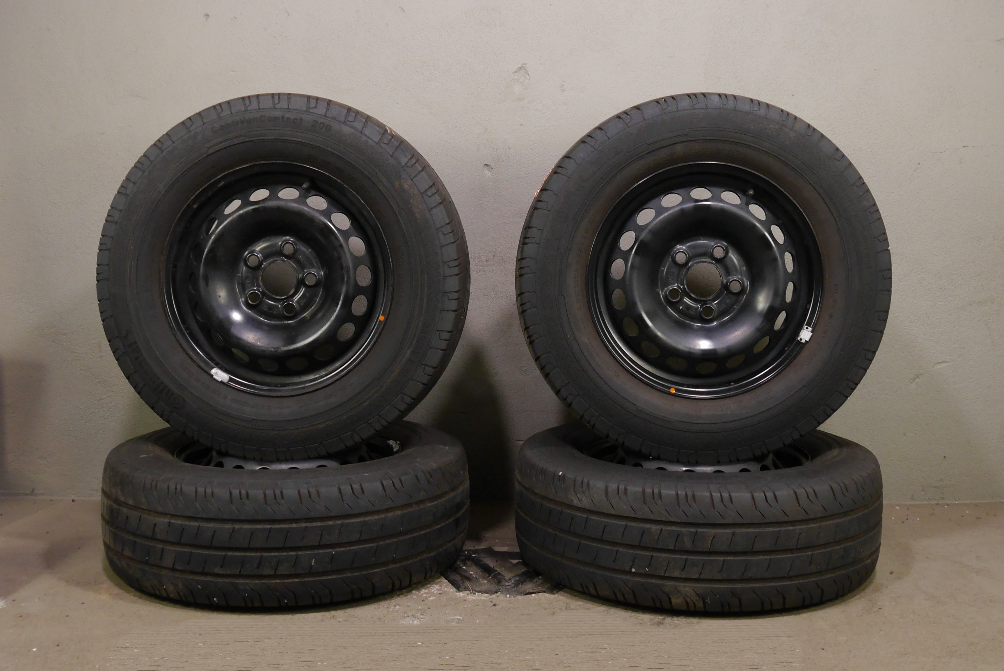 VW Crafter (SX) Stahlradsatz – Sommer 235/65 R16 115/113R - 2N0601027L