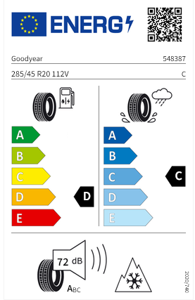 Audi Q7 Aluradsatz (4M) – Winter 285/45 R20 112V(AO) – 4M0601025AE