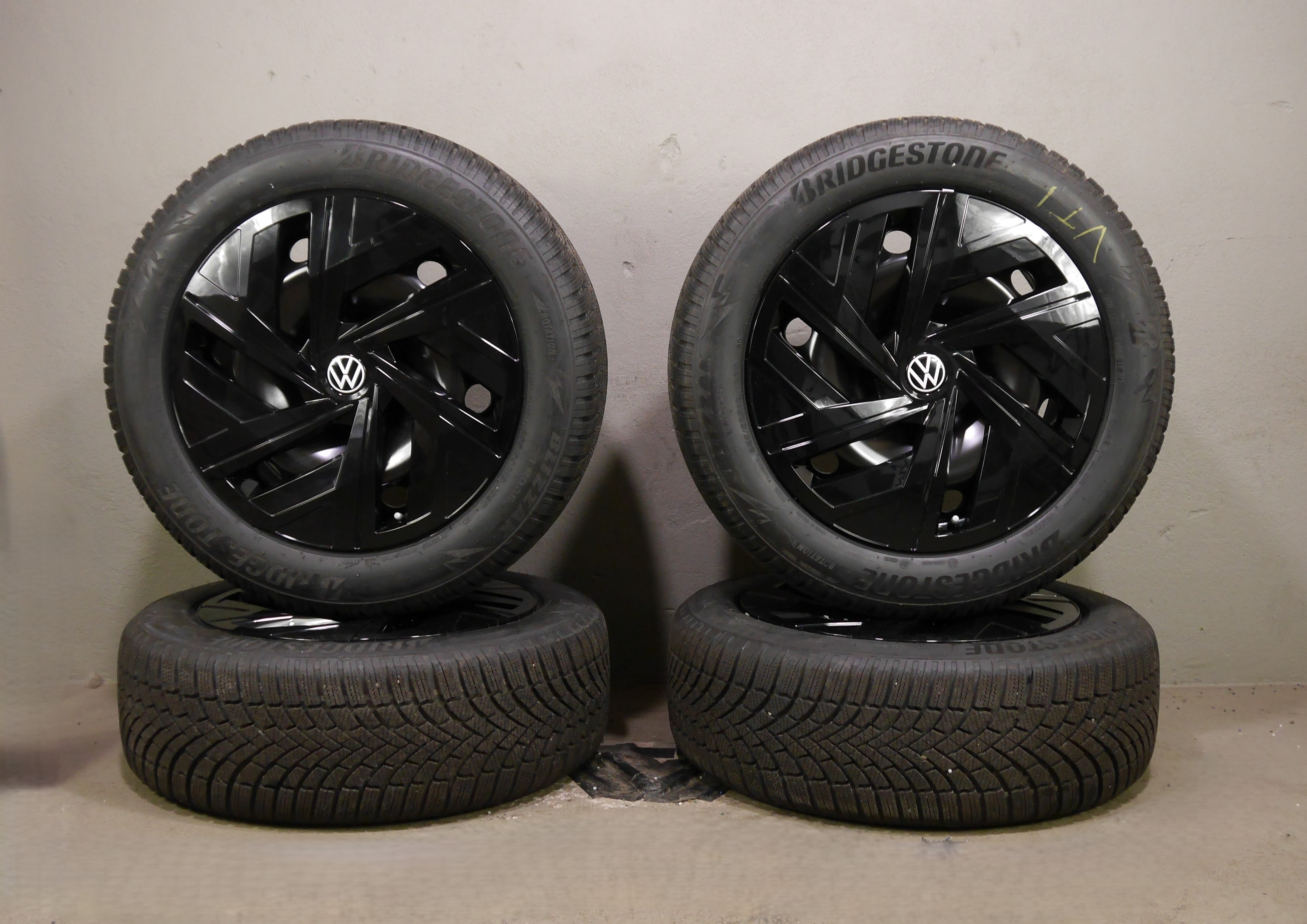 VW ID.4 Stahlradsatz – Winter 235/55 R19 101T - 255/50 R19 103T 1EA601027B