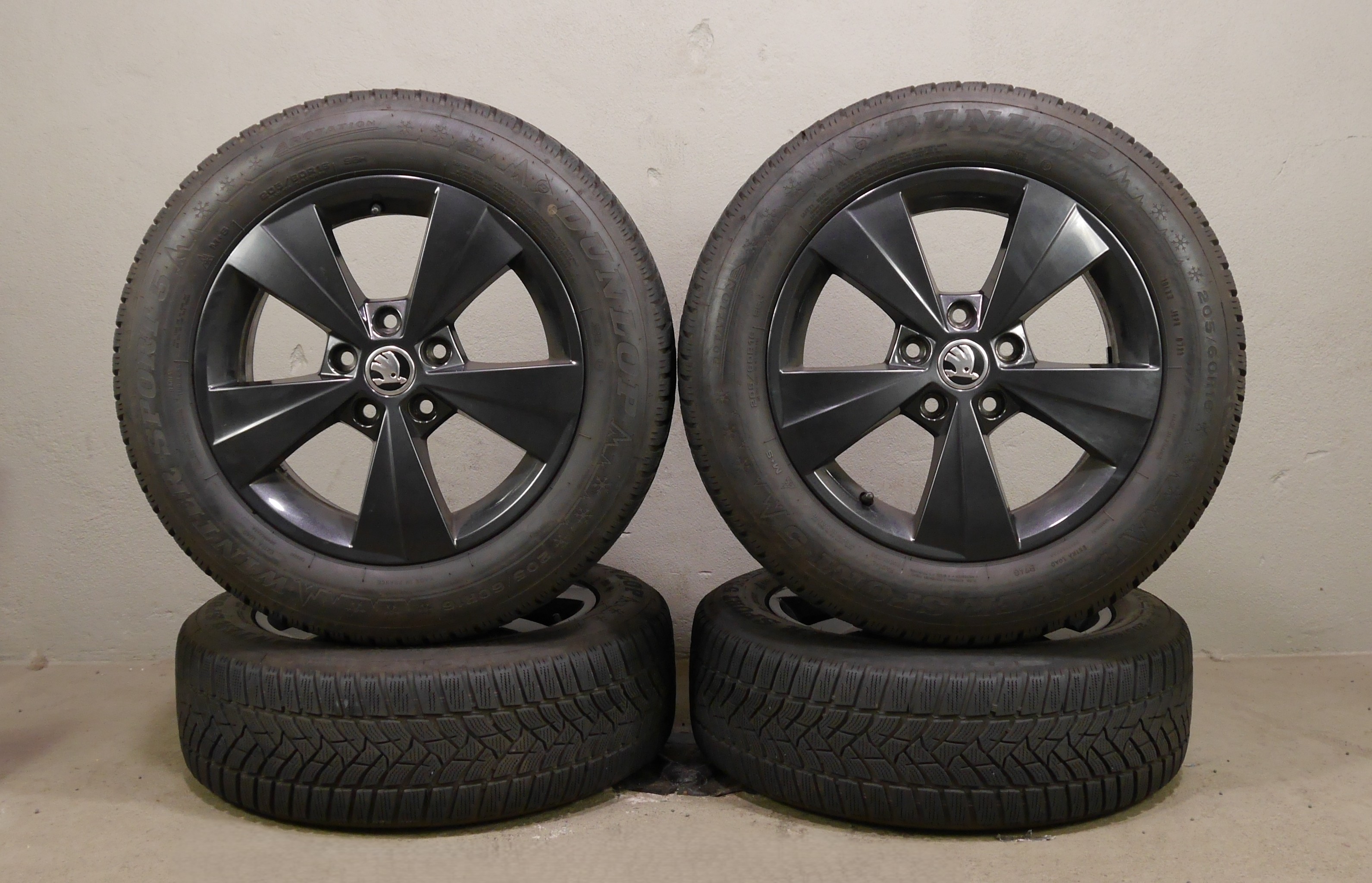 ŠKODA Octavia (5E) Aluradsatz – Winter 205/60R16 96H – 5E3601025AA