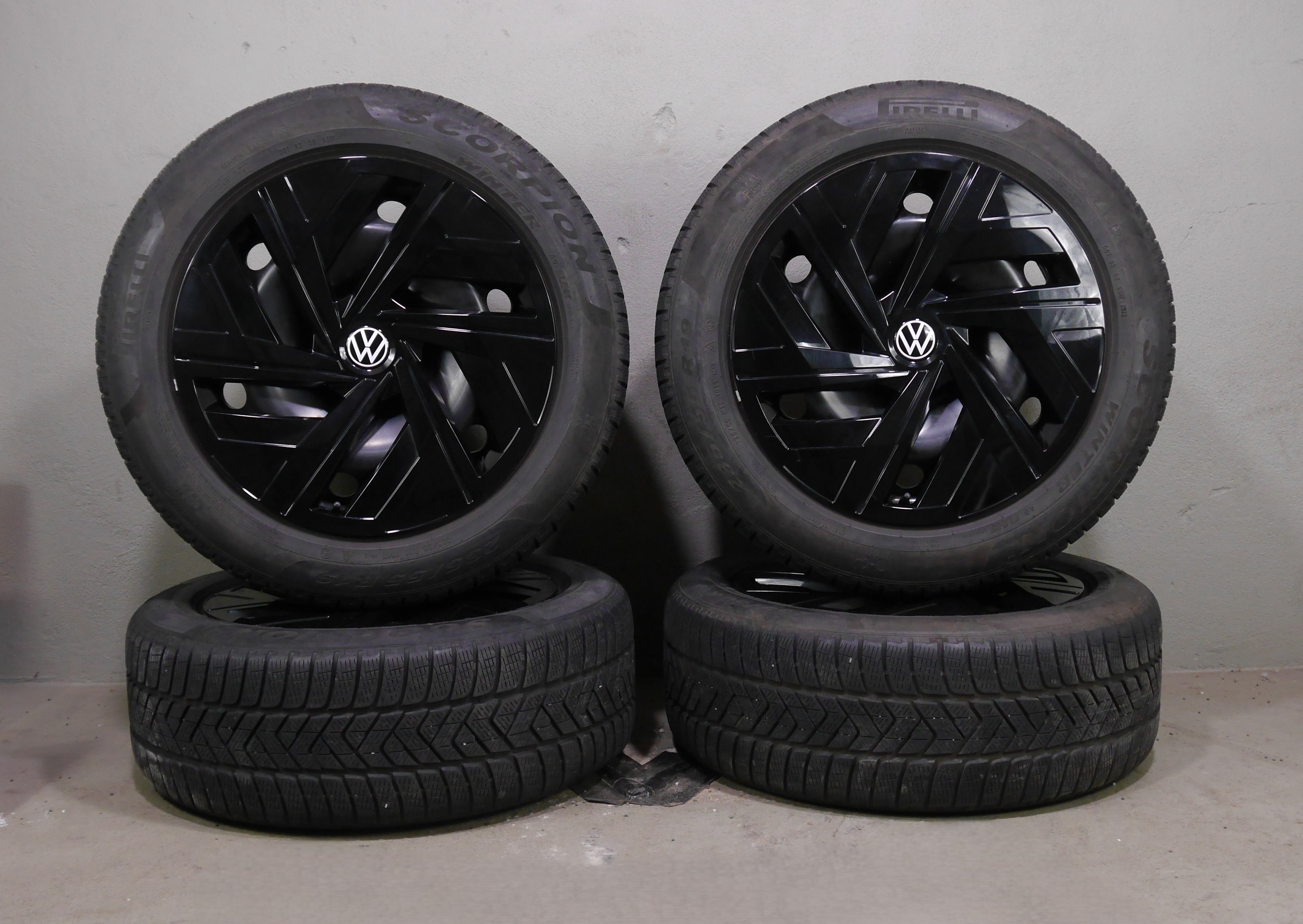 VW ID.4 Stahlradsatz – Winter 235/55 R19 101T - 255/50 R19 1EA601027B