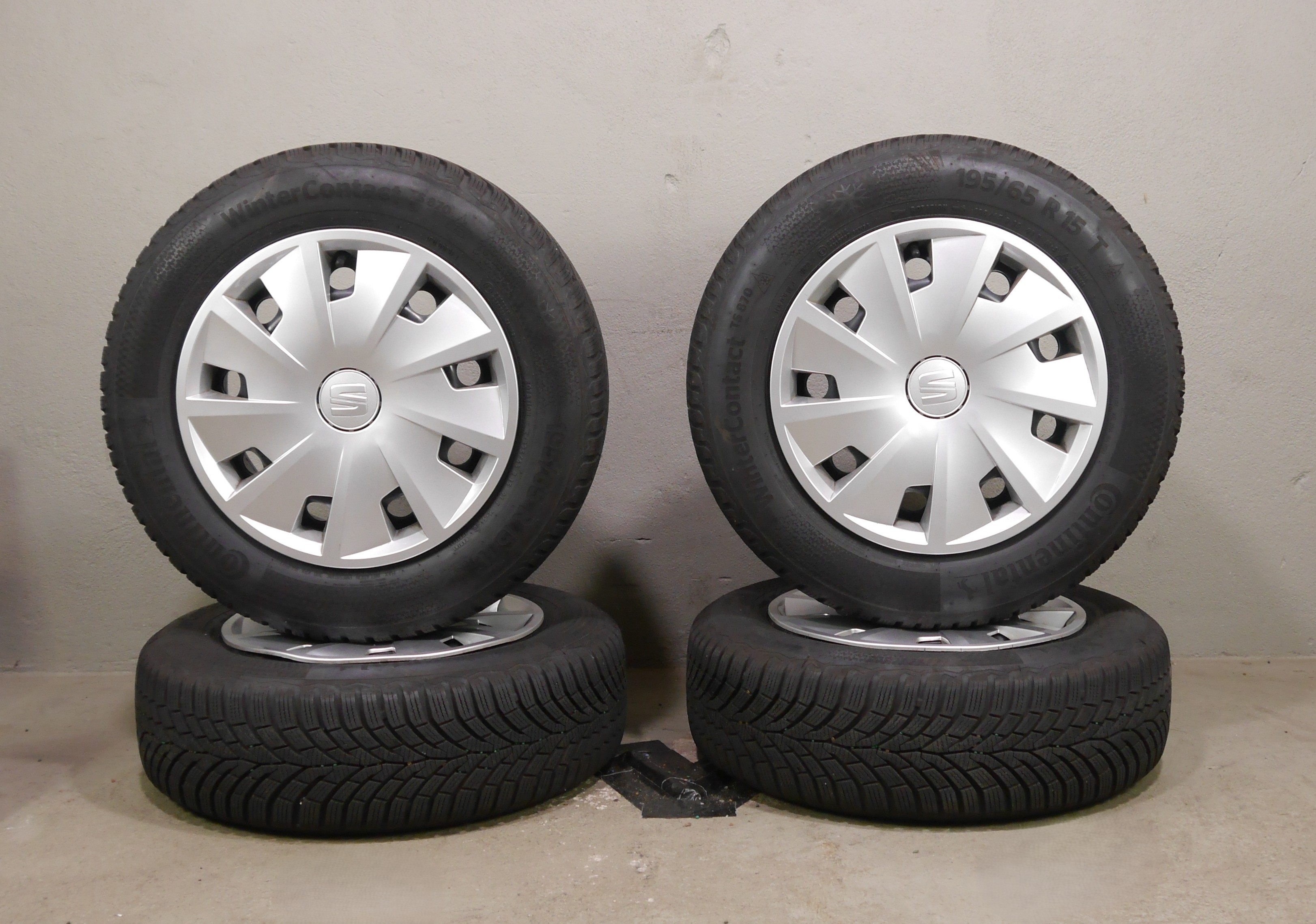 Seat Leon KL  Stahlradsatz – Winter 195/65 R15 91T – 5Q0601027BN/BP
