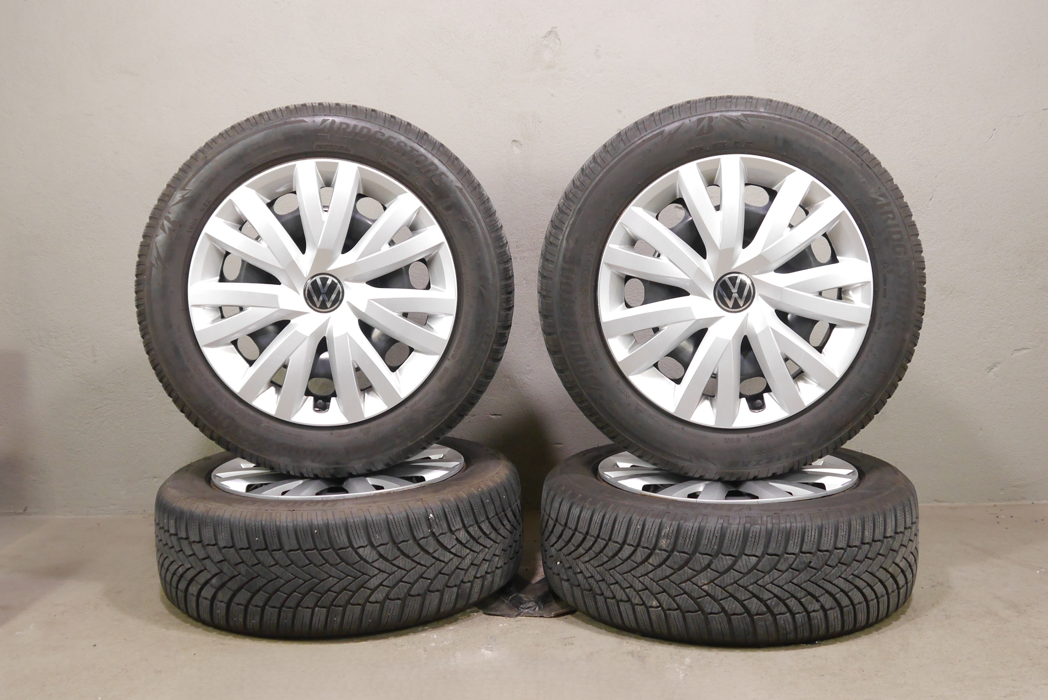 VW Golf (CD) Stahlradsatz – Winter 205/55 R16 91H – 5Q0601027BR