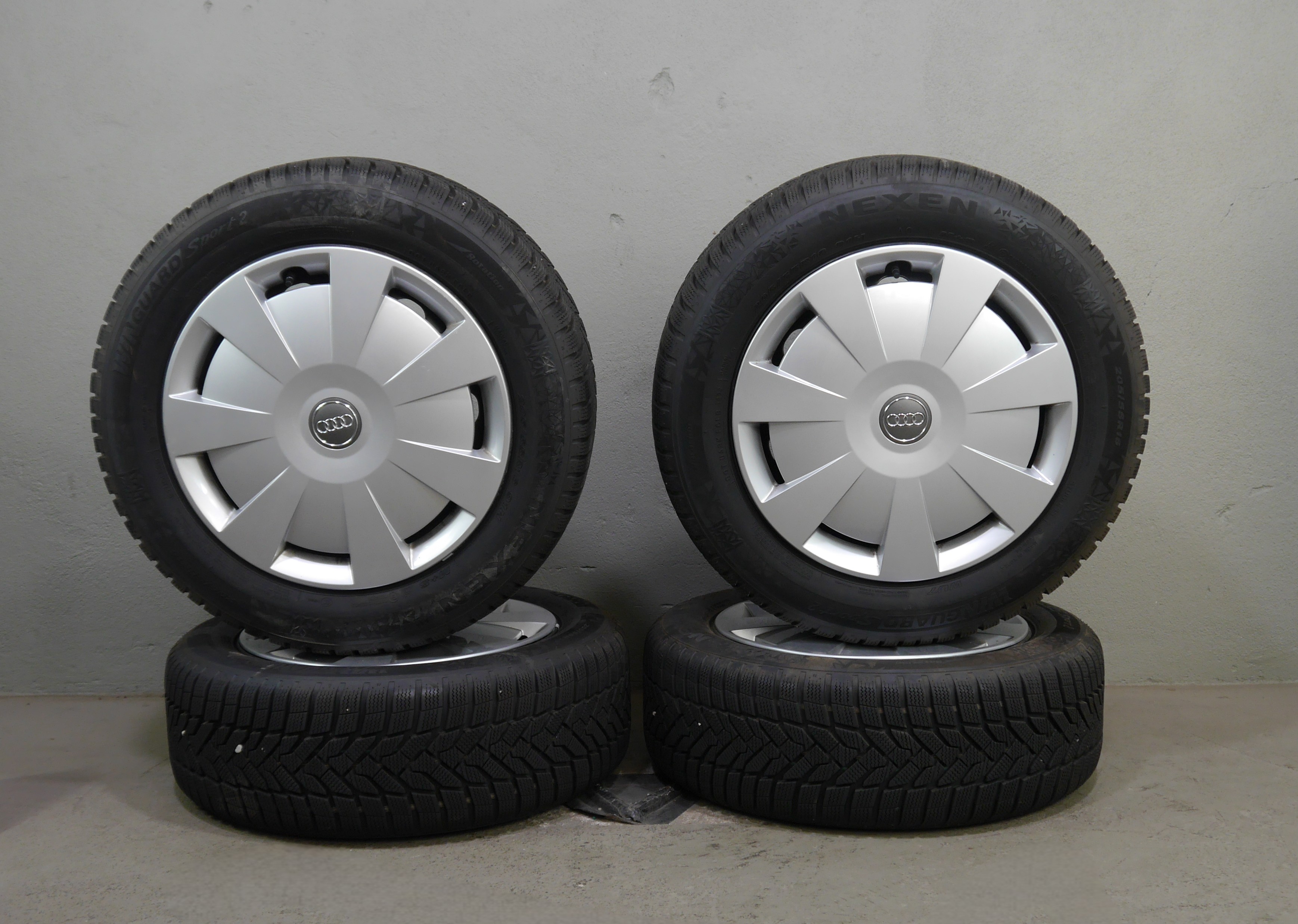 Audi A3 8Y Stahlradsatz – Winter 205/55 R16 91H (AO) – 8V0601027A