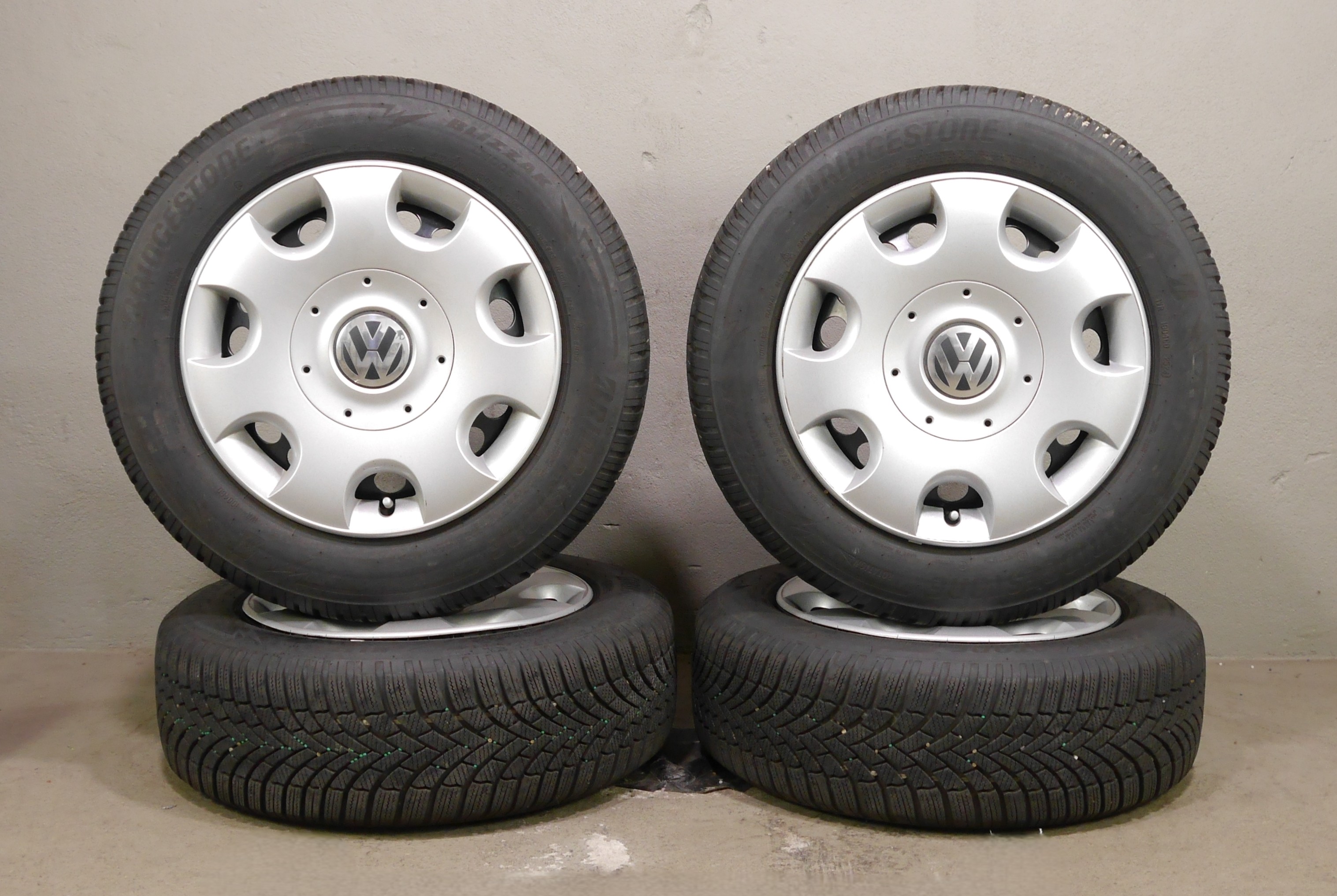 VW Caddy Stahlradsatz – Winter 205/60 R16 96H – 5R3601027/B