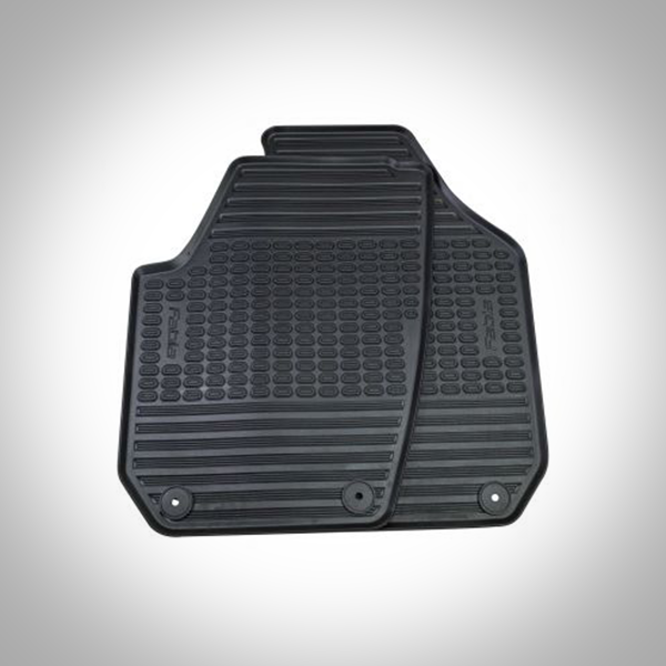 Skoda_Allwetterfussmatte_Fabia_5J1061551Io0Lg1nxDL0J5 ŠKODA Allwetterfußmatten Set - ŠKODA FABIA II - vorne