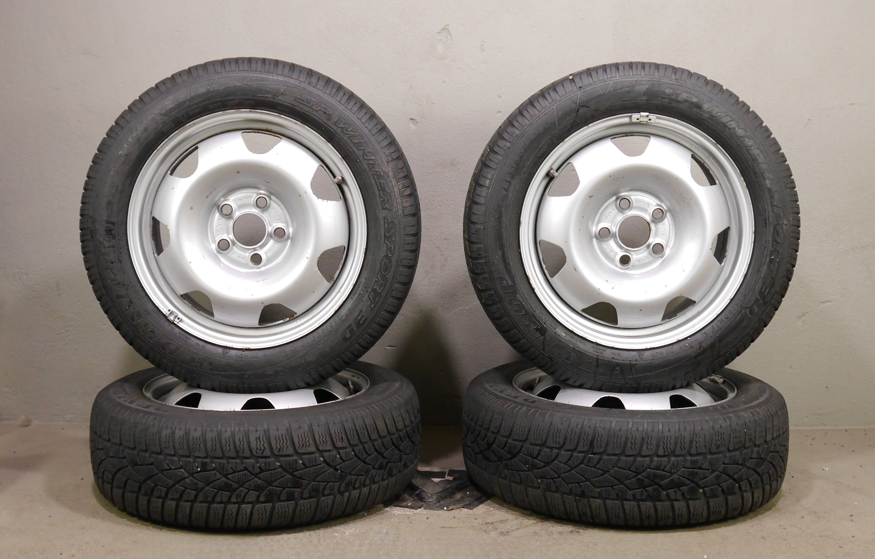 VW T6.1 California Stahlradsatz – Winter 215/60 R17 104/102H - 7E0601027B
