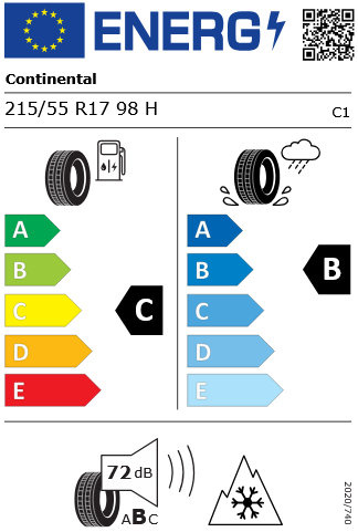 VW Caddy Maxi Aluradsatz – Winter 215/55 R17 98H – 2K7601025A