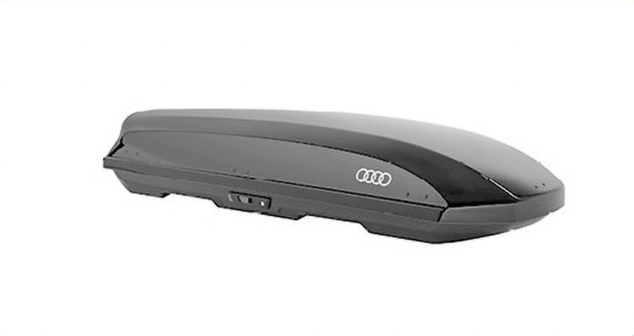 Audi Ski- und Gepäckbox /Dackbox brillantschwarz, 430 l 