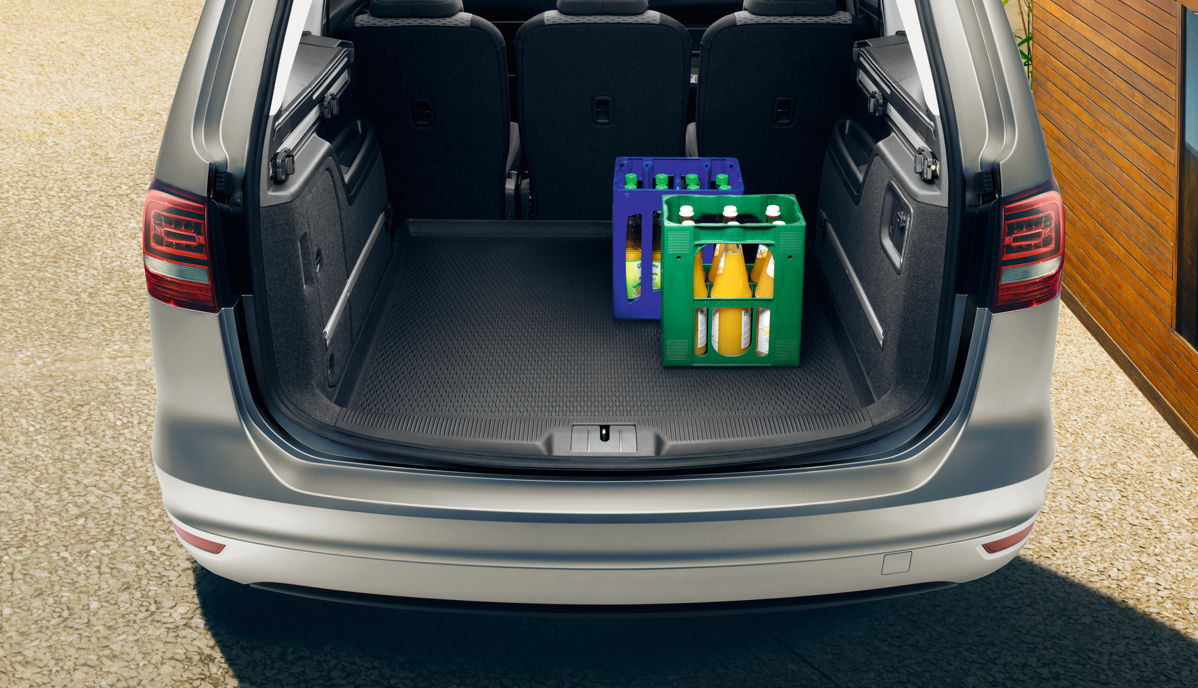7N0061160f4ZZypmwMDUHh Volkswagen Gepäckraumeinlage flexibel - VW Sharan