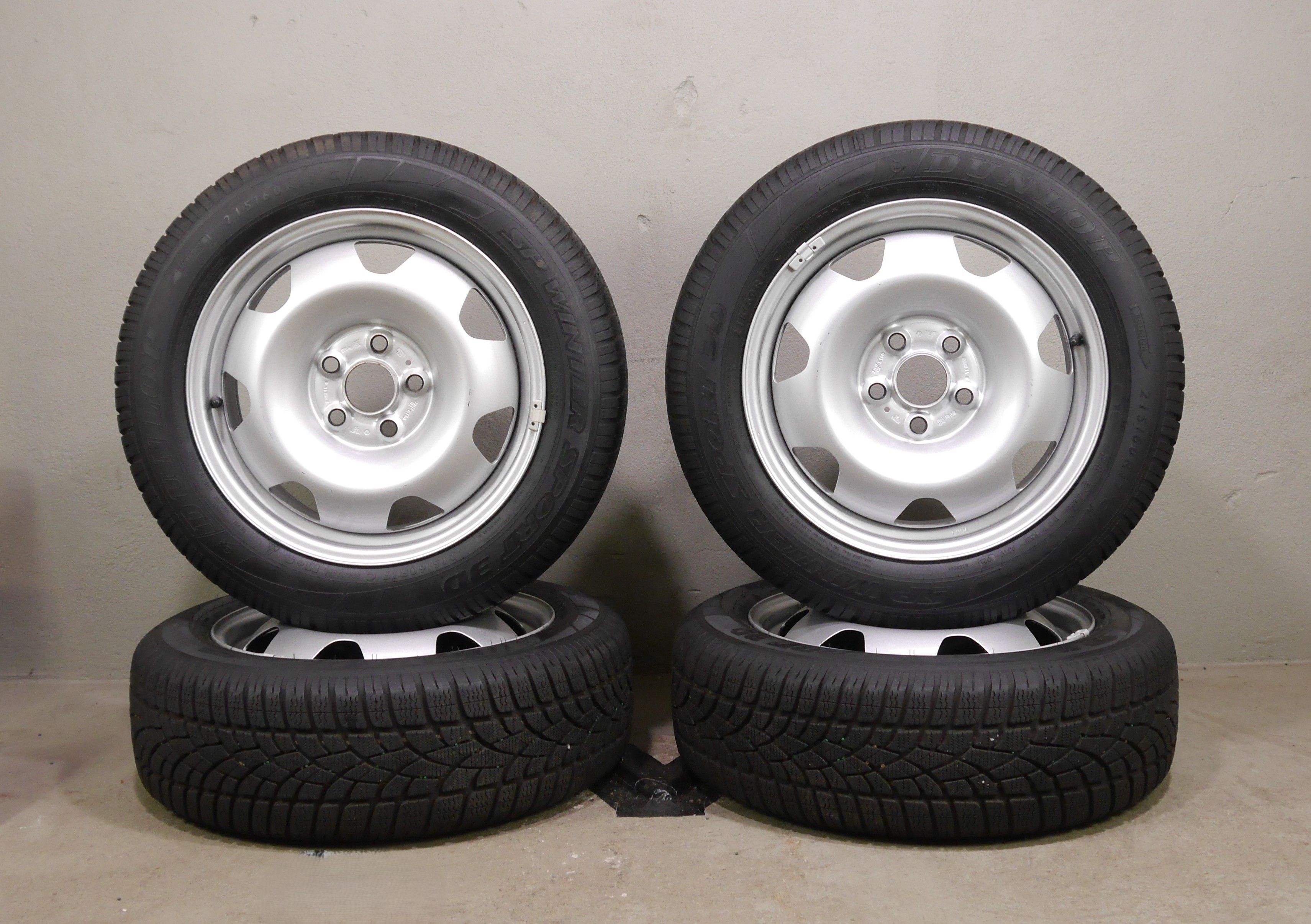 Volkswagen T6.1 California Stahlradsatz – Winter 215/60 R17 104/102H - 7J5601027