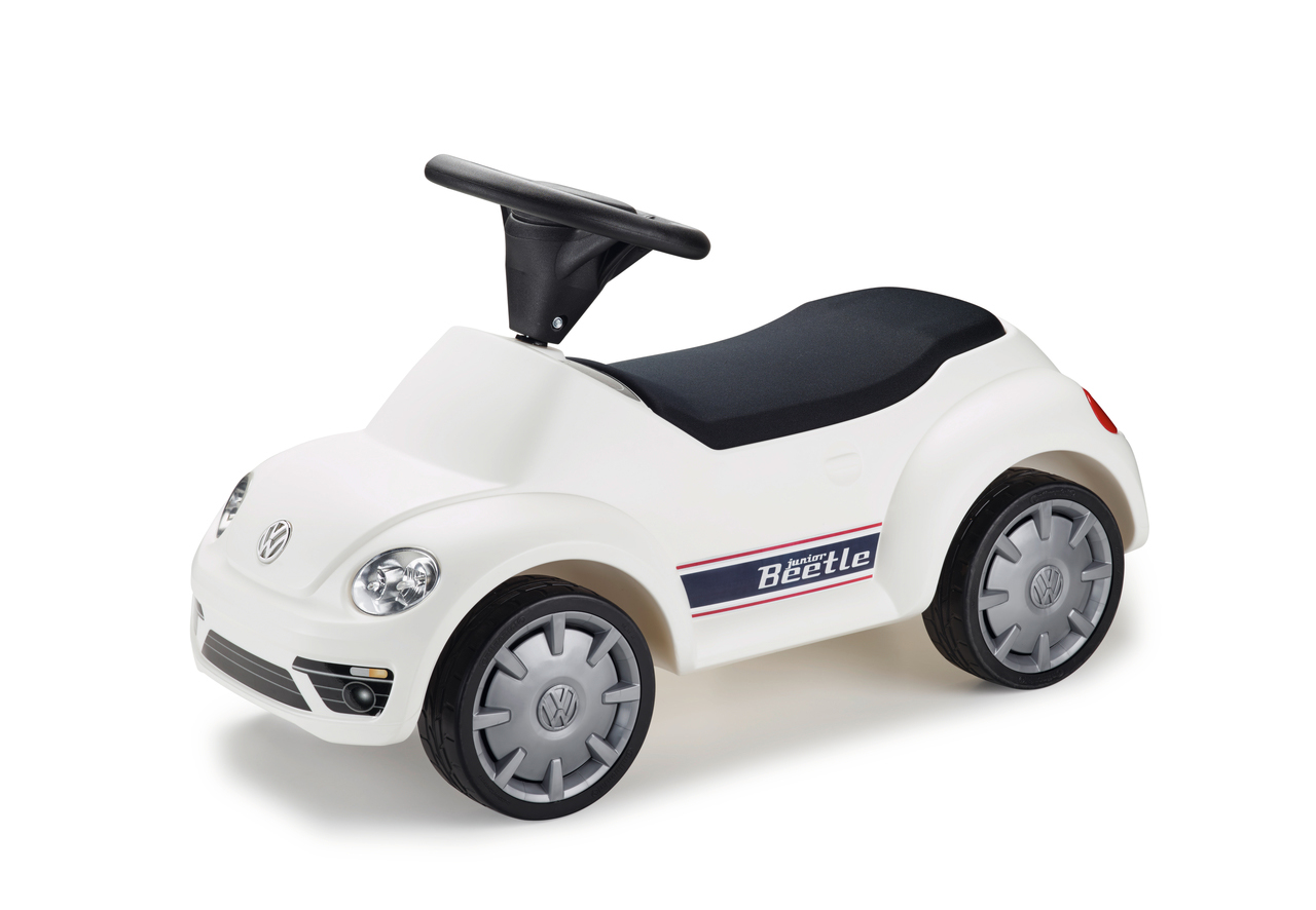 Volkswagen Original Kinder Fahrzeug Junior Beetle Bobby Car weiß 5DA087510 Volkswagen Original Kinder Fahrzeug Junior Beetle Bobby Car weiß 5DA087510