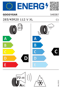 Audi Q7 Aluradsatz – Winter 285/45 R20 112V(AO) – 4M0601025DT