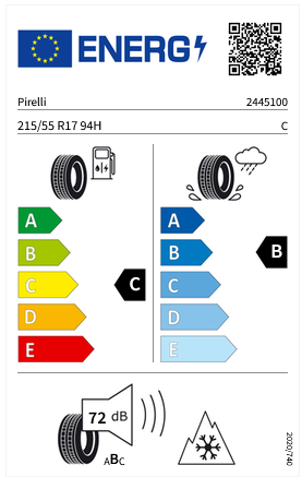 VW Passat B8 Aluradsatz – Winter 215/55 R17 94H – 3G0601025C SEAL