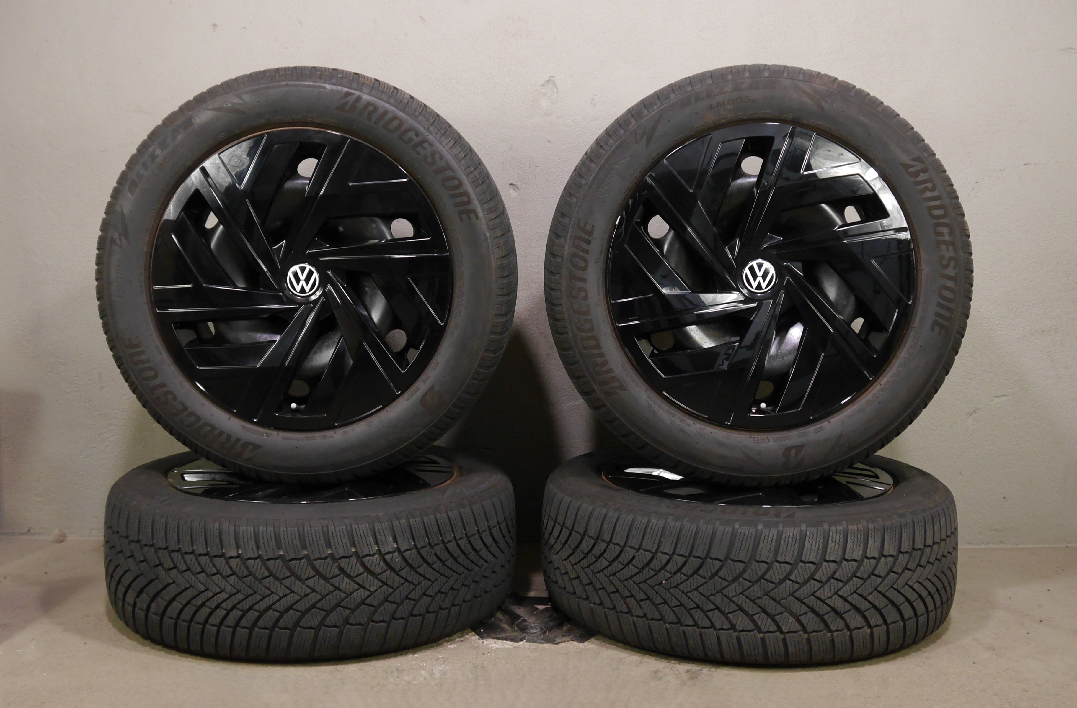 VW ID.4 Stahlradsatz – Winter 235/55 R19 101T - 255/50 R19 1EA601027B