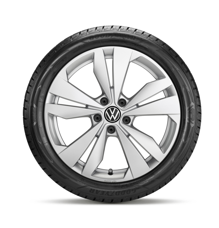 Aktion 3+1 Gratis Volkswagen Alu-Winterkomplettradsatz "Loen" ID.3 – 215/55 R18 95T 