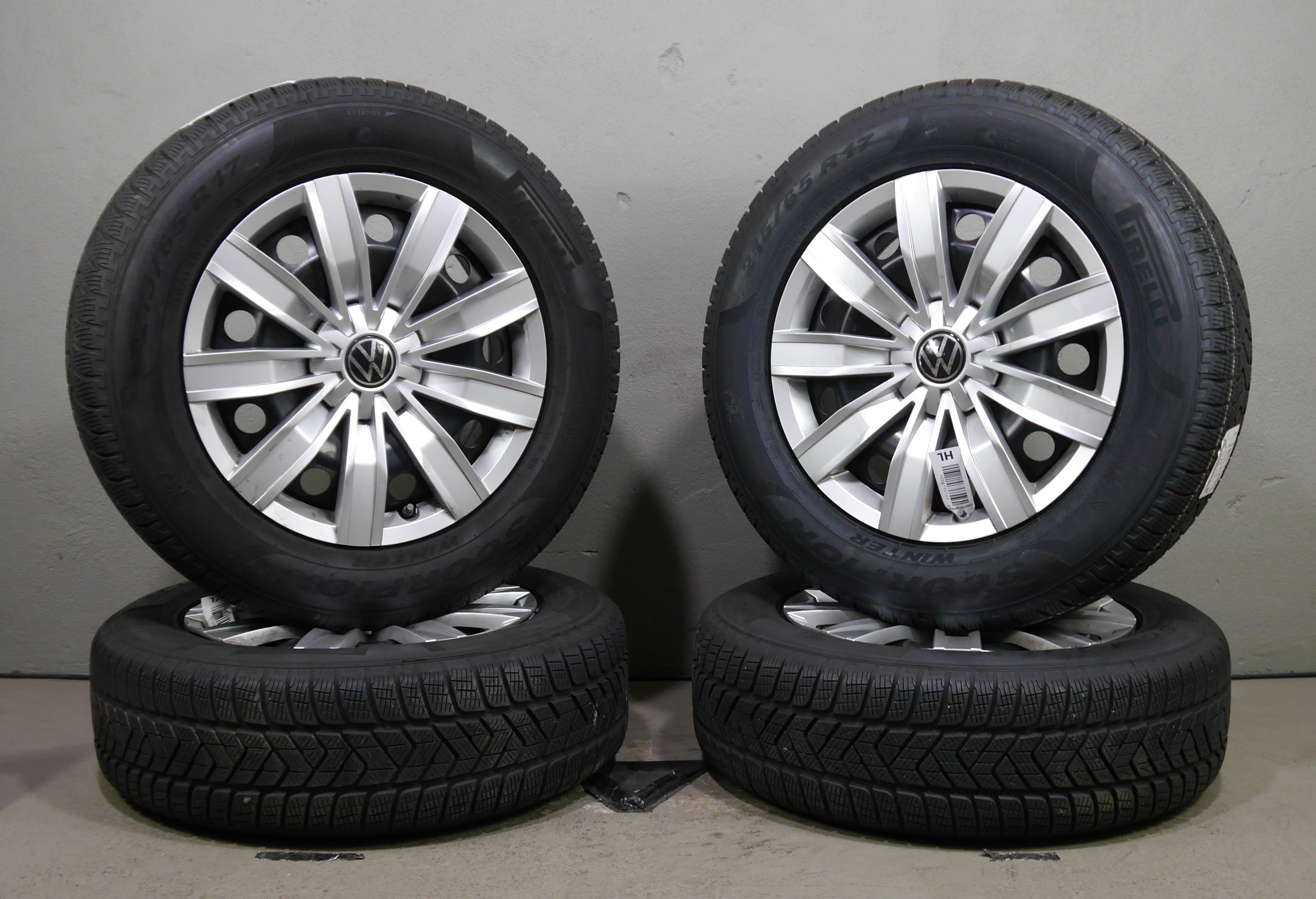 VW Tiguan Stahlradsatz – Winter 215/65 R17 99H – 5QF601027J/K SEAL RDKS