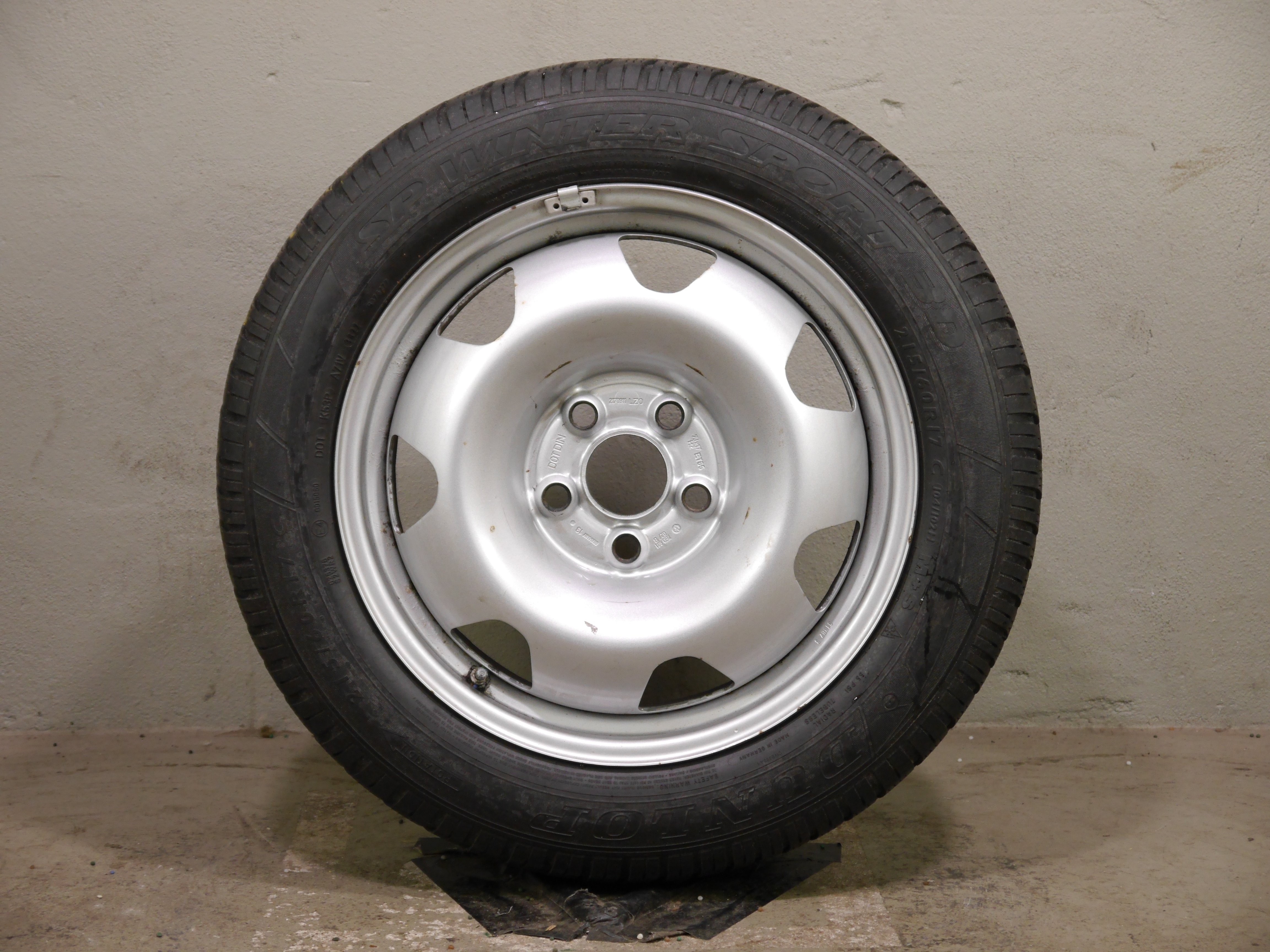 VW T6.1 California Stahlradsatz – Winter 215/60 R17 104/102H - 7E0601027B