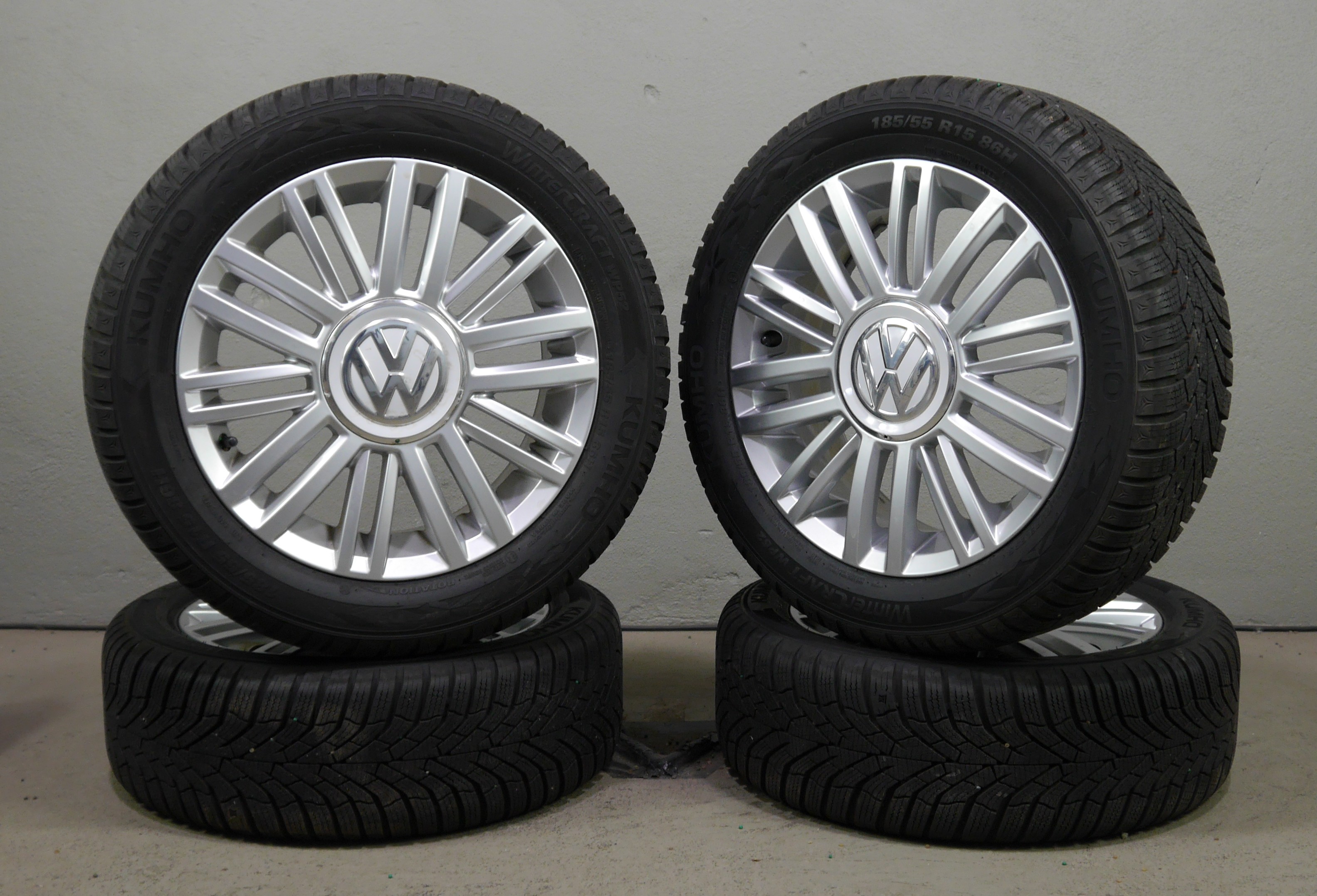 VW UP!  Aluradsatz – Winter 185/55 R15 86H  – 1S0601025AR