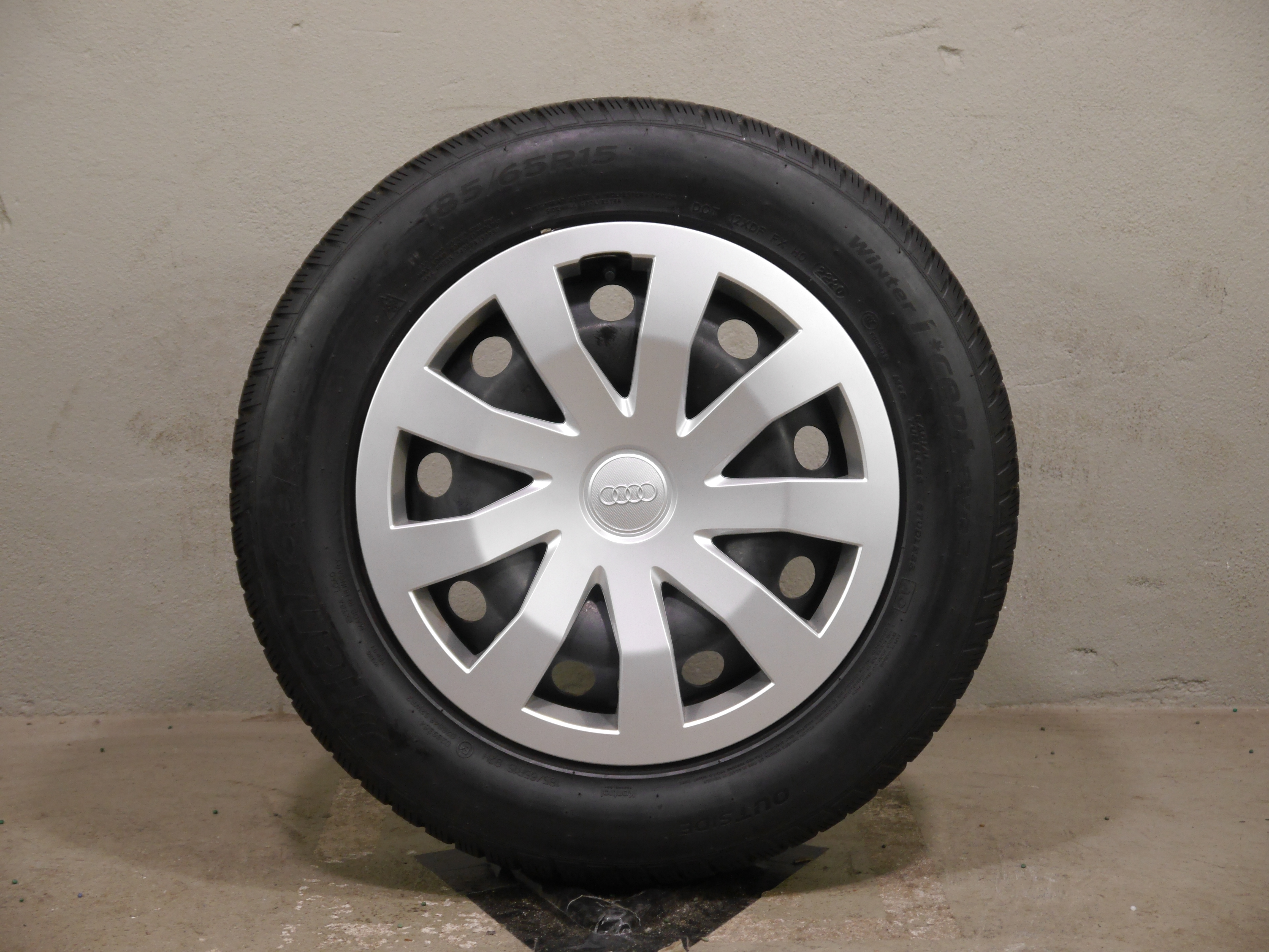 ŠKODA Fabia Stahlradsatz – Winter 185/65 R15 88T (AO) – 2Q0601027AG/AH