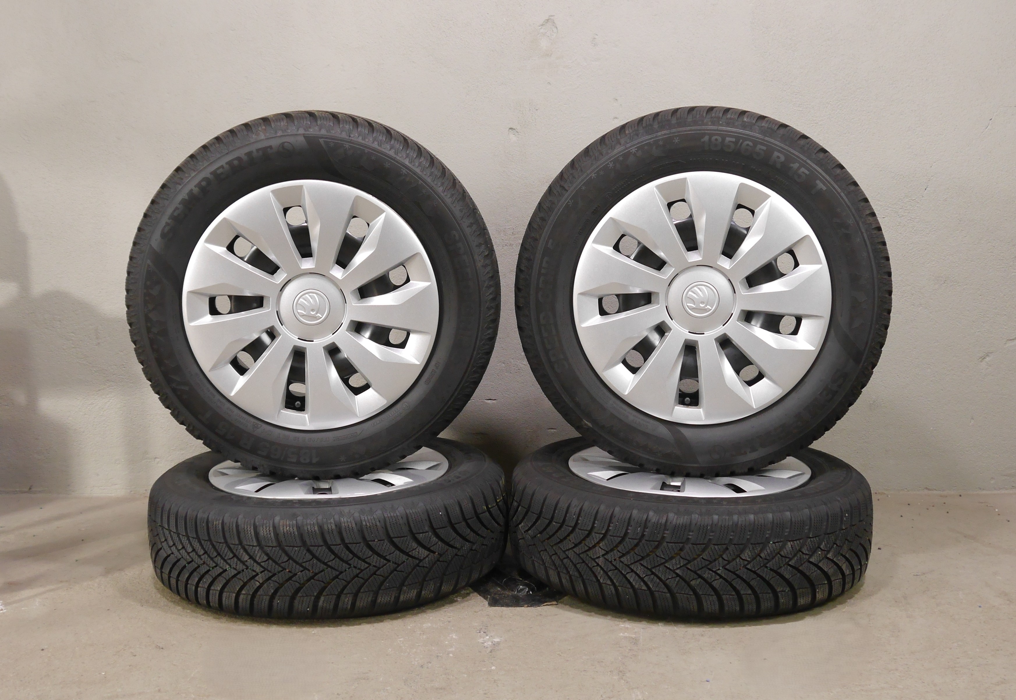 ŠKODA Fabia Stahlradsatz – Winter 185/65 R15 88T (AO) – 2Q0601027AG/AH
