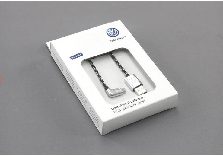 Original VW USB Verbindungskabel auf Micro 000051446R Original VW USB Verbindungskabel auf Micro 000051446R