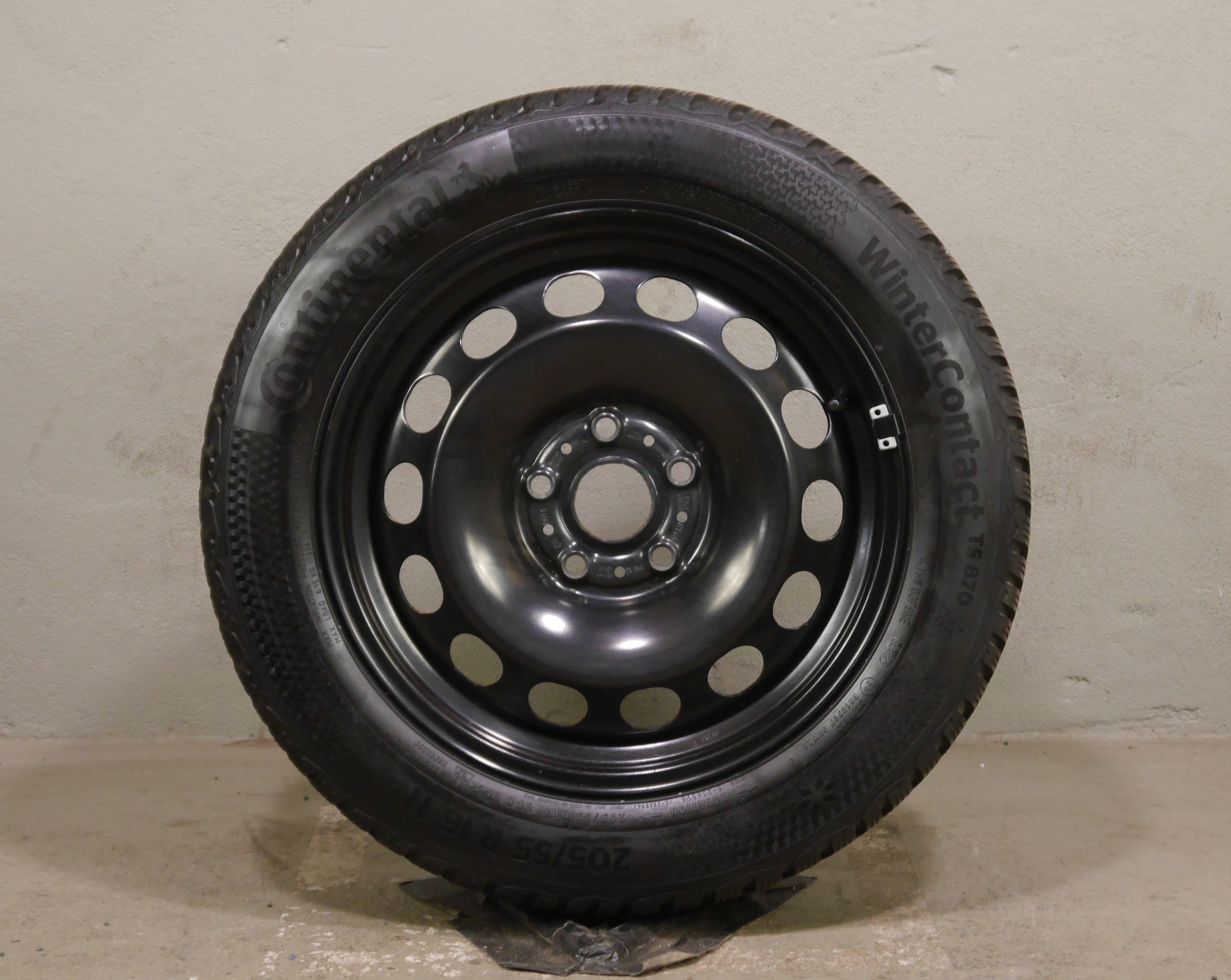 VW Golf (CG) Stahlradsatz – Winter 205/55 R16 91H – 5Q0601027BR