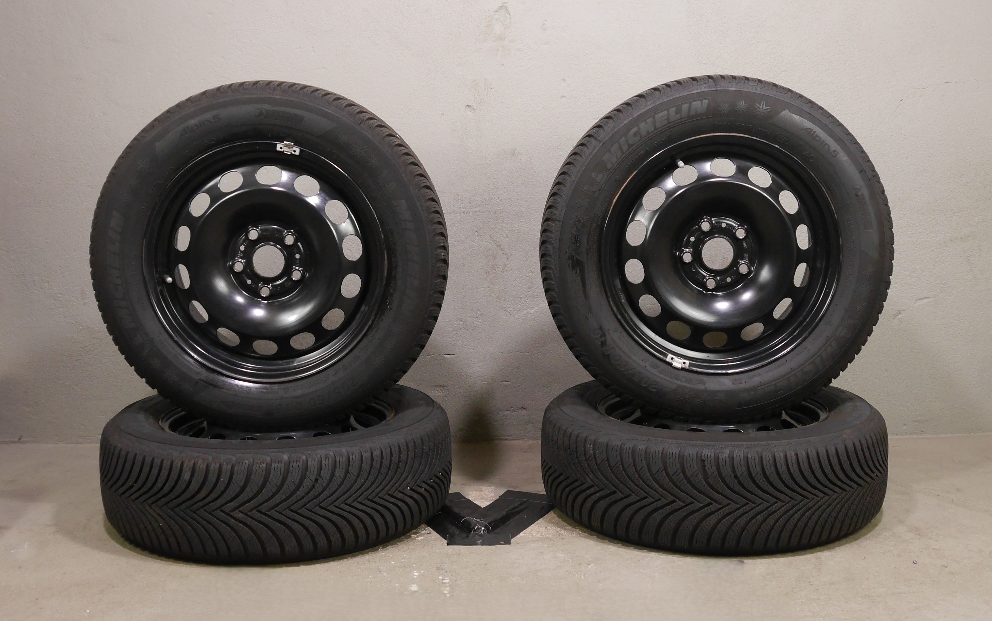 VW T-Roc Stahlradsatz – Winter 205/60 R16 92H – 5Q0601027CJ/CK