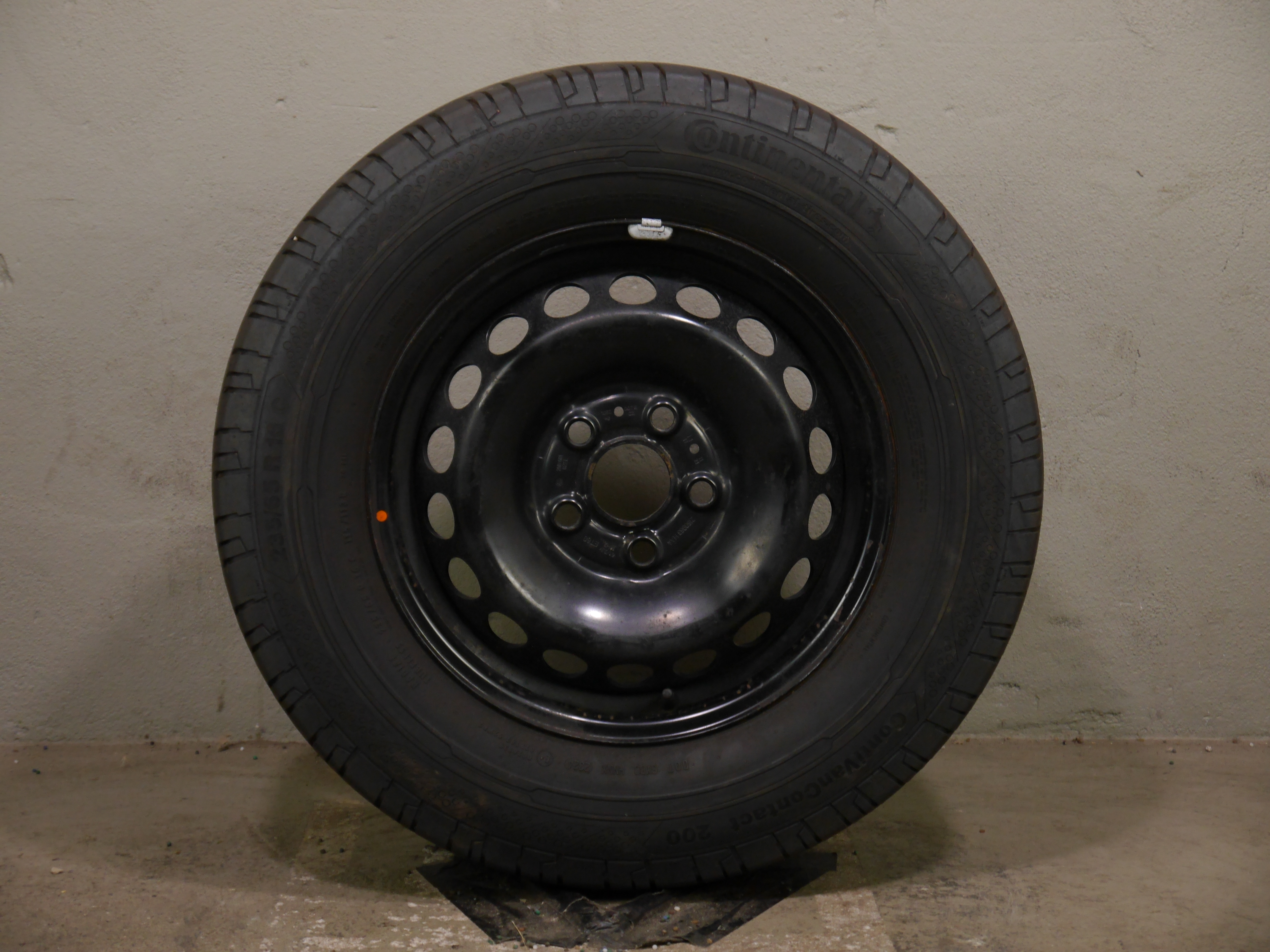 VW Crafter (SX) Stahlradsatz – Sommer 235/65 R16 115/113R - 2N0601027L