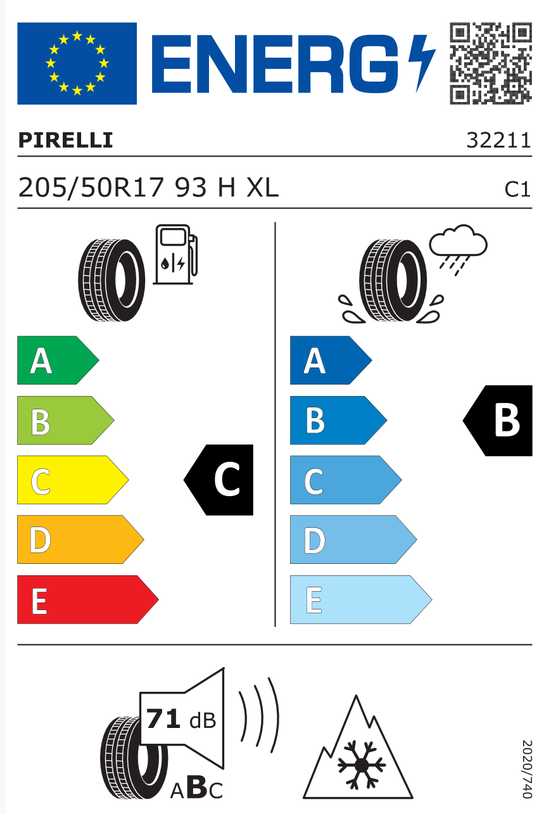 Audi A3 (8Y) Sportback Aluradsatz – Winter 205/50 R17 93H (AO1) – 8Y0601025L