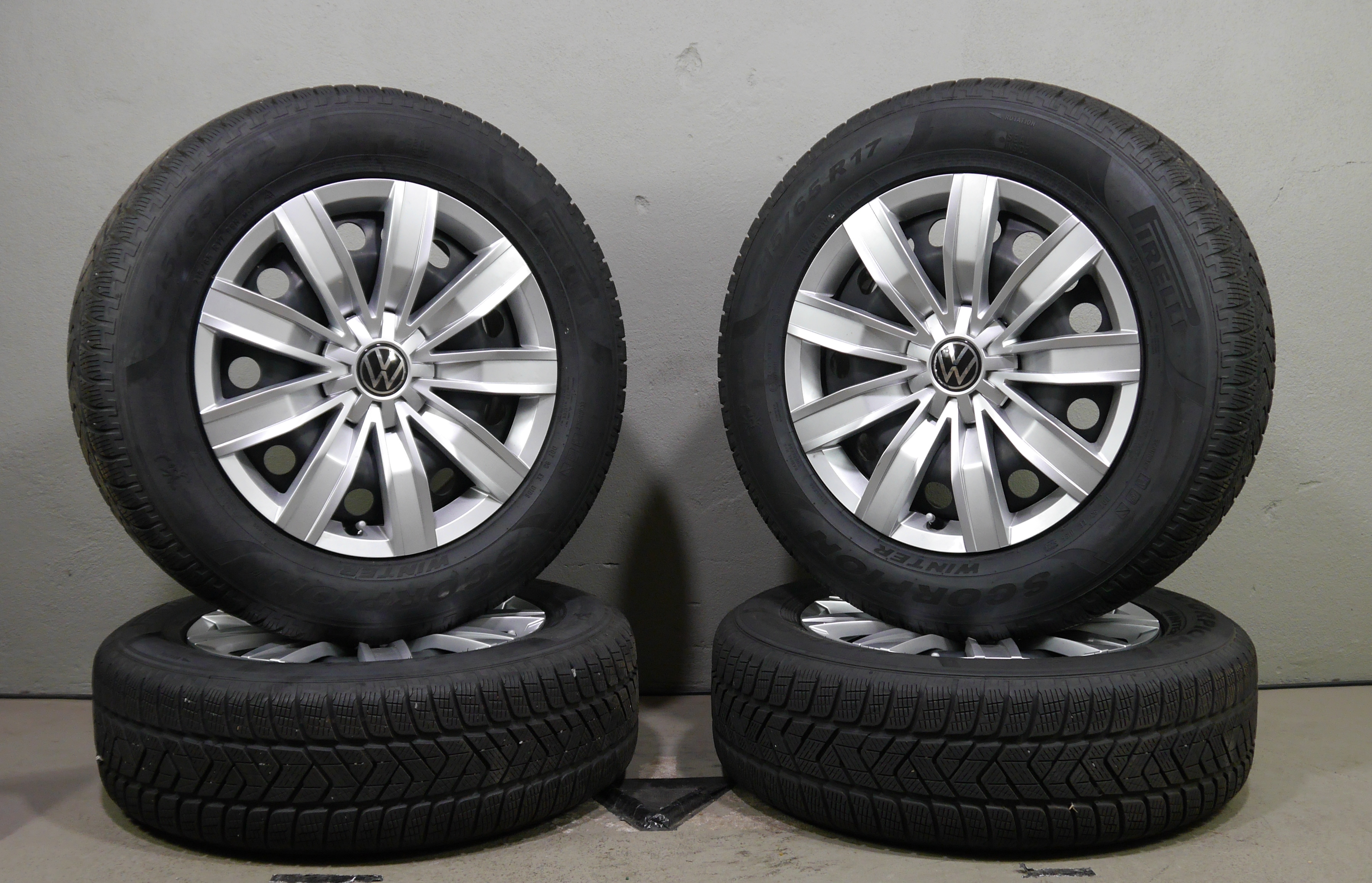 VW Tiguan Stahlradsatz – Winter 215/65 R17 99H – 5QF601027VK SEAL