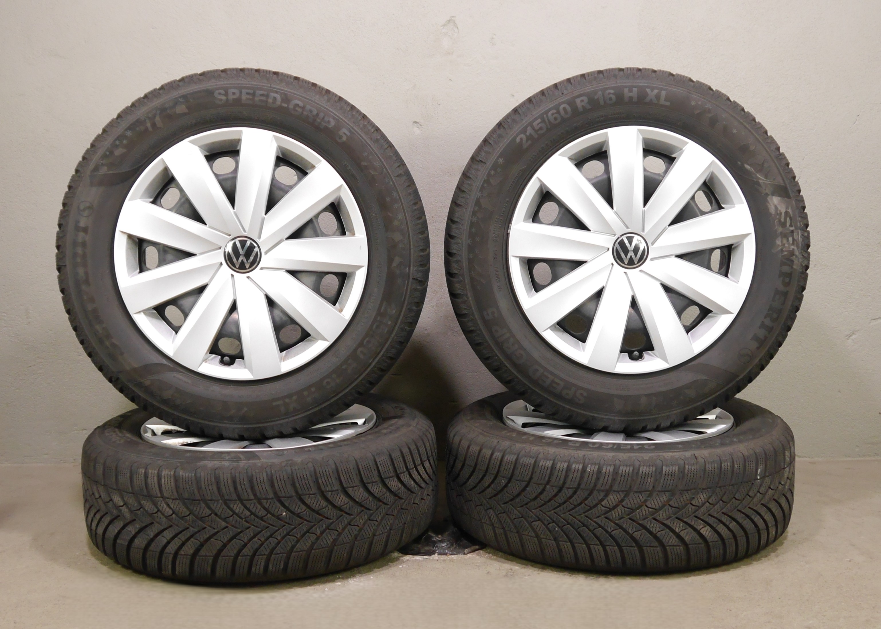 VW Passat (3G) Stahlradsatz – Winter 215/60 R16 99H – 3Q0601027C