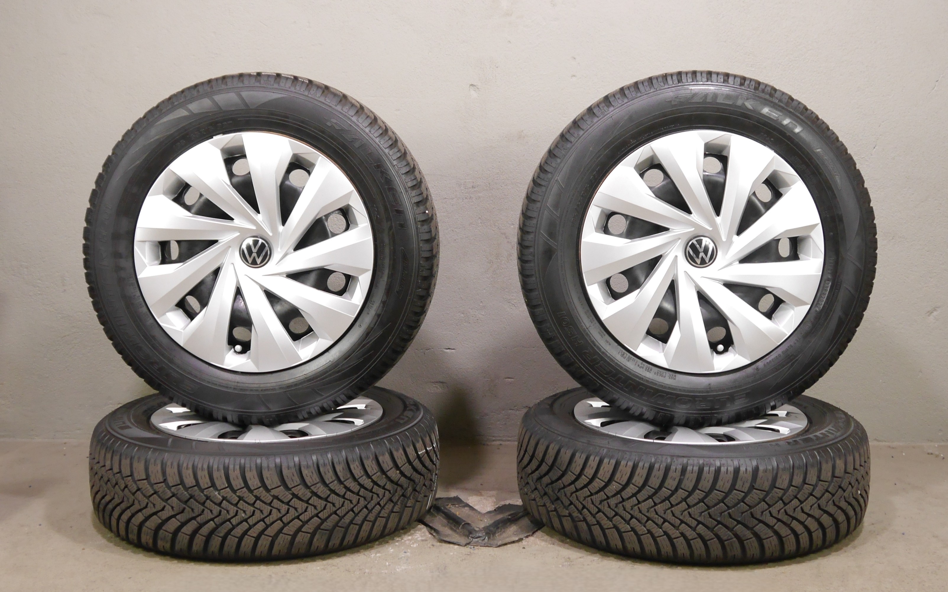 VW Polo (AE) – Stahlradsatz Winter 185/65 R15 88T – 2Q0601027AG/AH