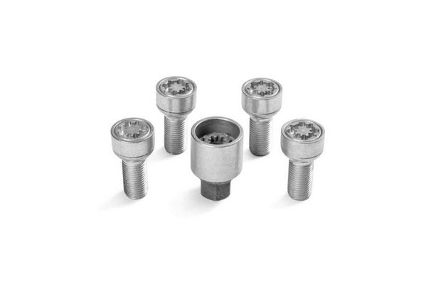 Skoda Sicherheitsschraubensatz Felgenschloß M12x1.5x26 Skoda Sicherheitsschraubensatz Felgenschloß M12x1.5x26