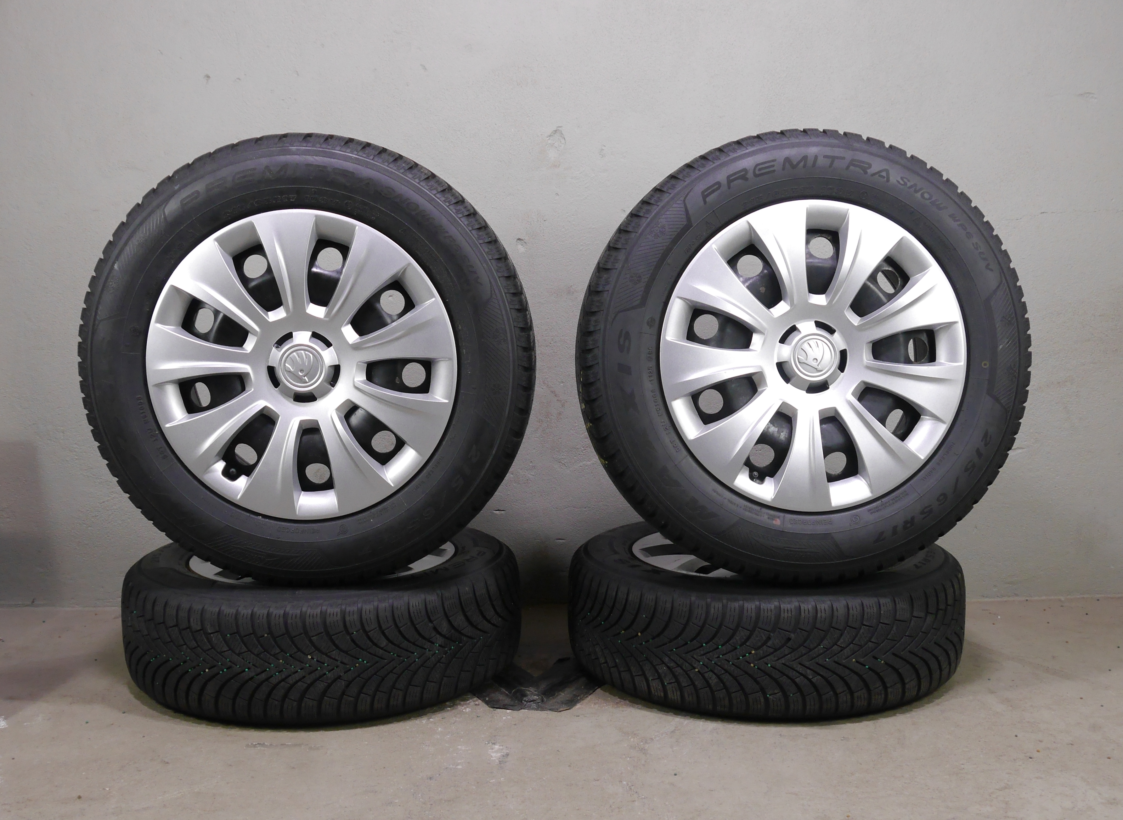 ŠKODA Kodiaq Stahlradsatz – Winter 215/65 R17 103V – KBA44553
