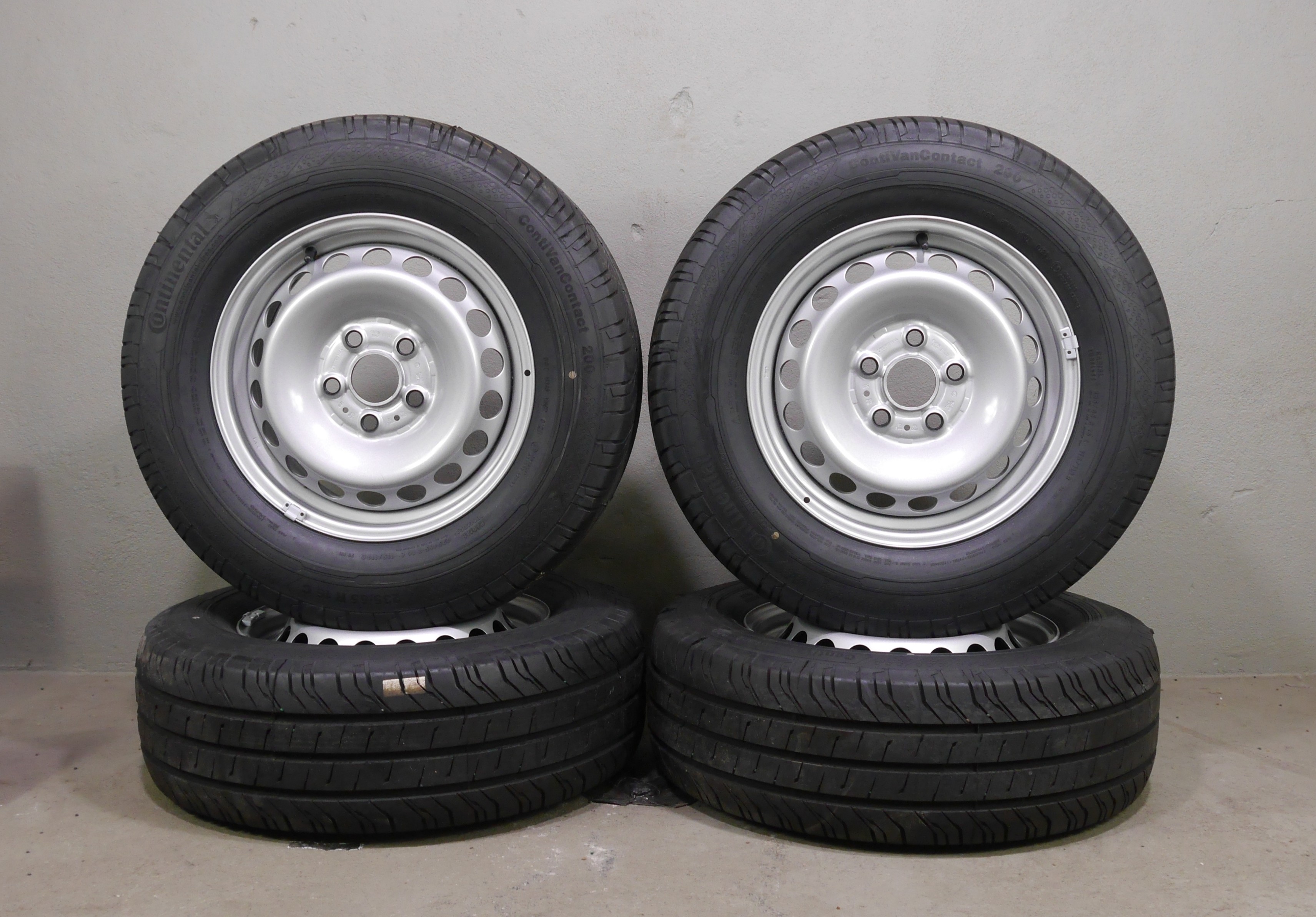 VW Crafter Stahlradsatz – Sommer 235/65 R16 115/113R - 2N0601027L