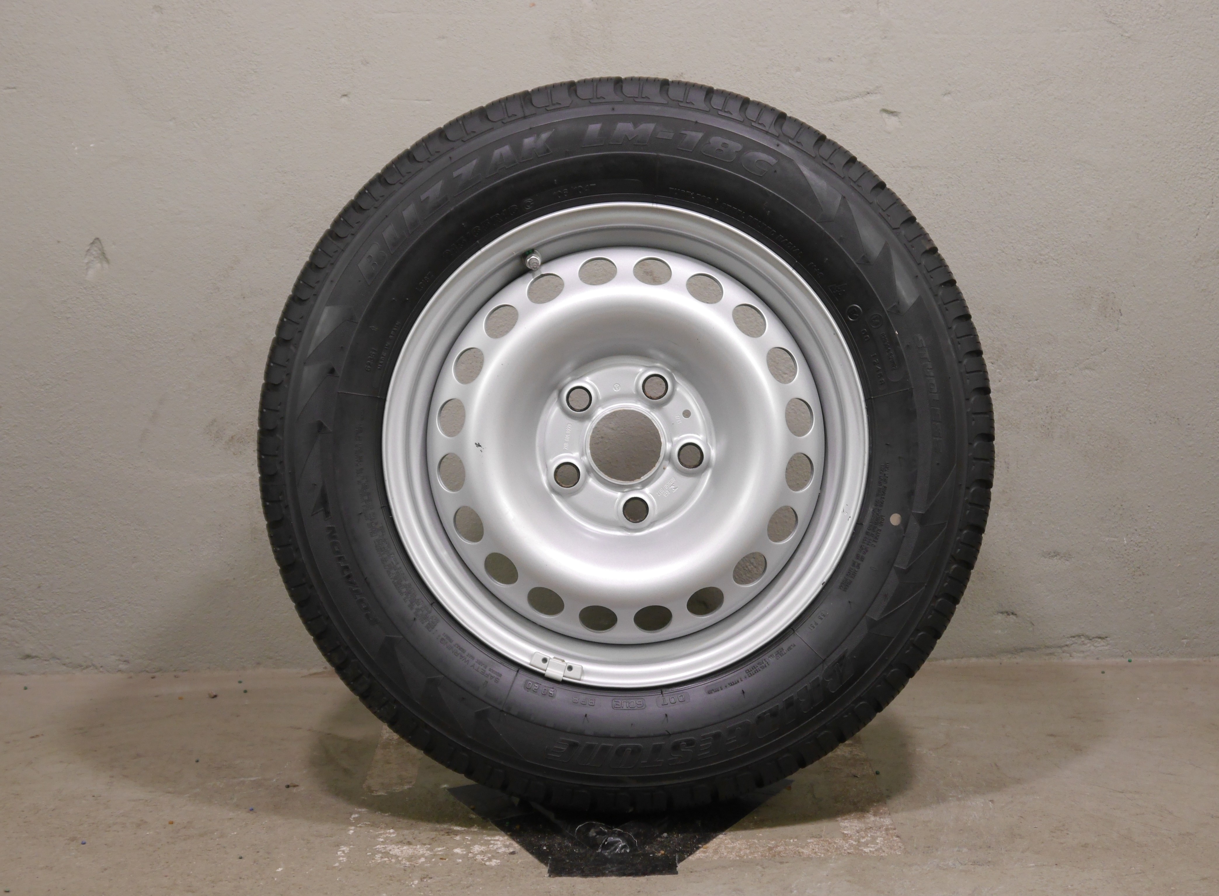 Volkswagen T6 SH Stahlradsatz – Winter 215/65 R16  106/104H - 7H8601027D
