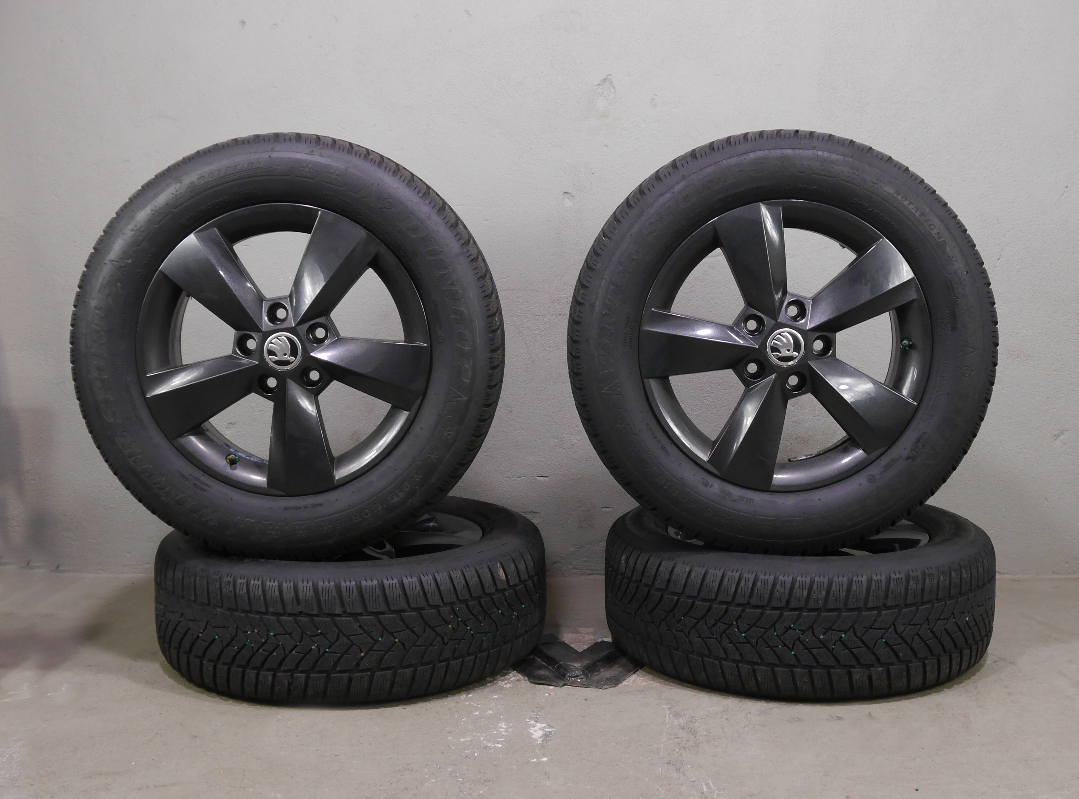 ŠKODA Karoq Aluradsatz – Winter  215/60/R16 99H – 57A601025S-T