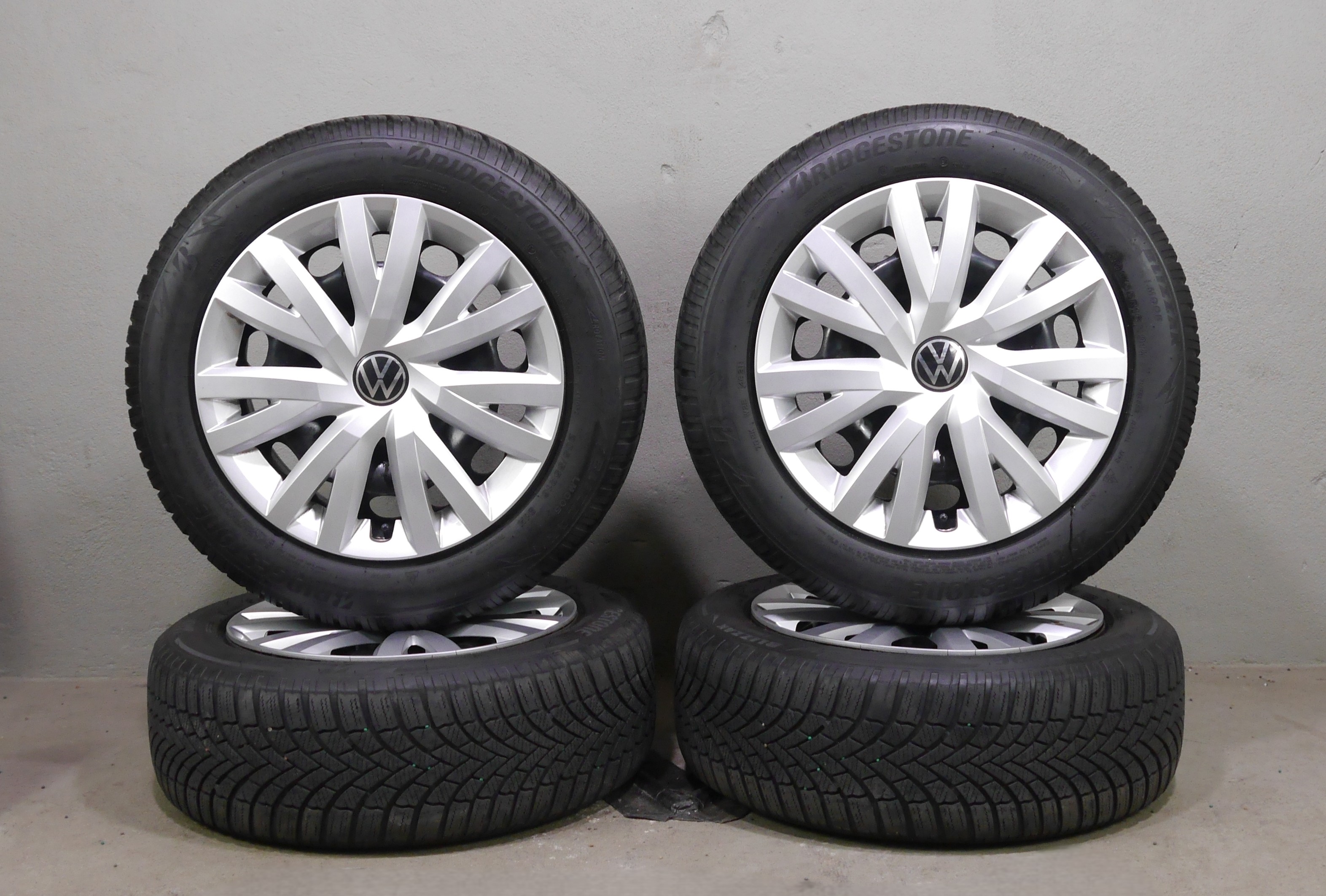 VW Golf Stahlradsatz – Winter 205/55 R16 91H – KBA48738