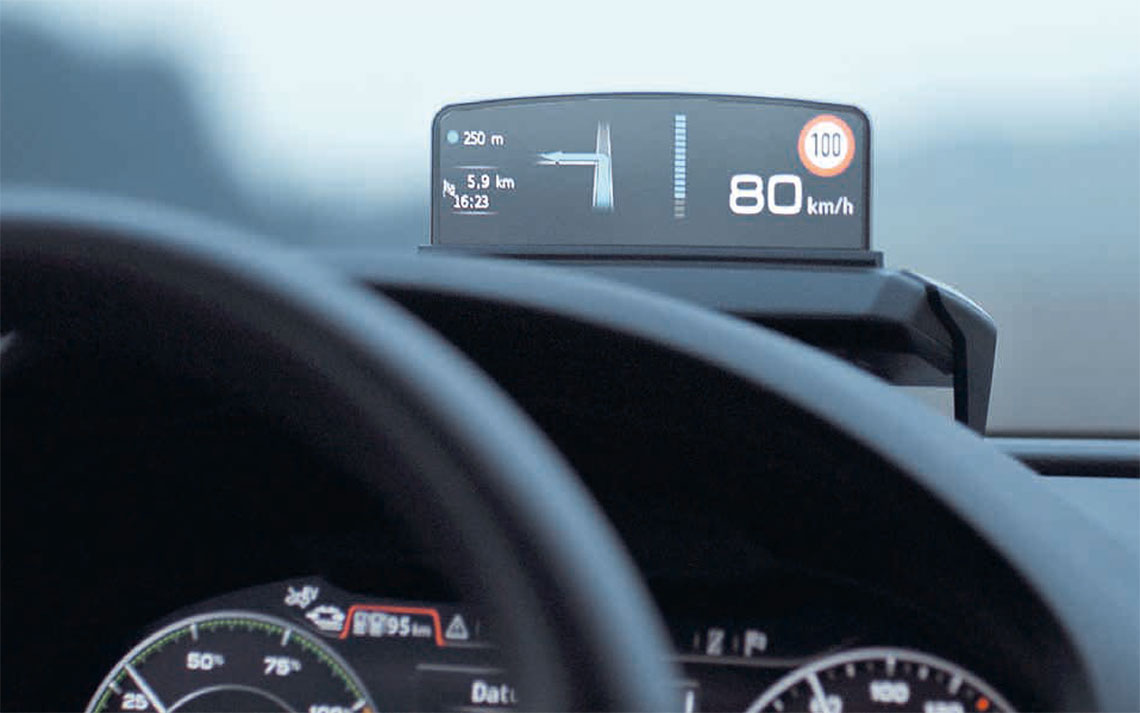 Original Audi RS3 A3 Head-up-Display Nachrüstung