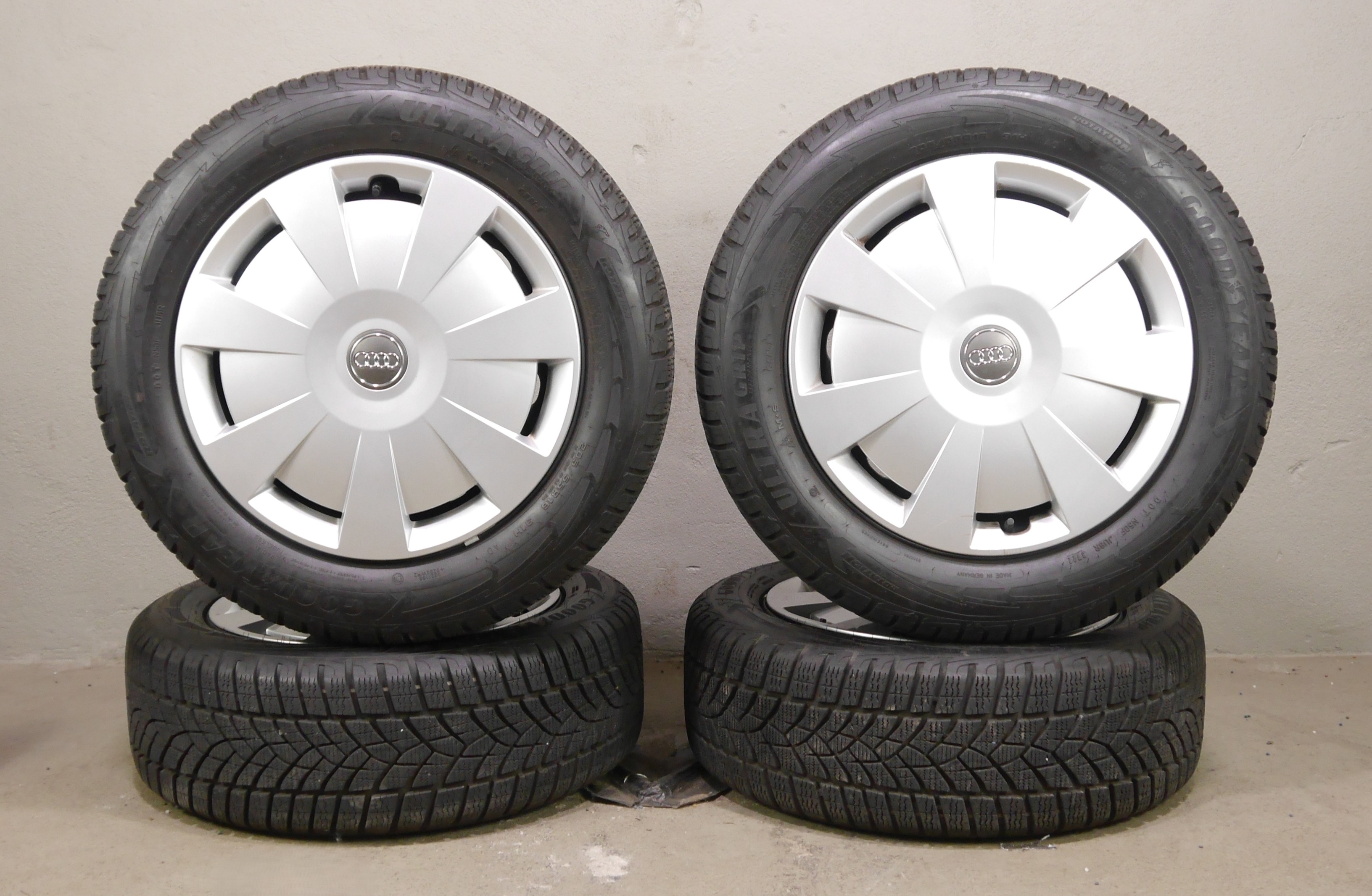 Audi A3 Limousine Stahlradsatz – Winter 205/55 R16 91H (AO) – 8V0601027A