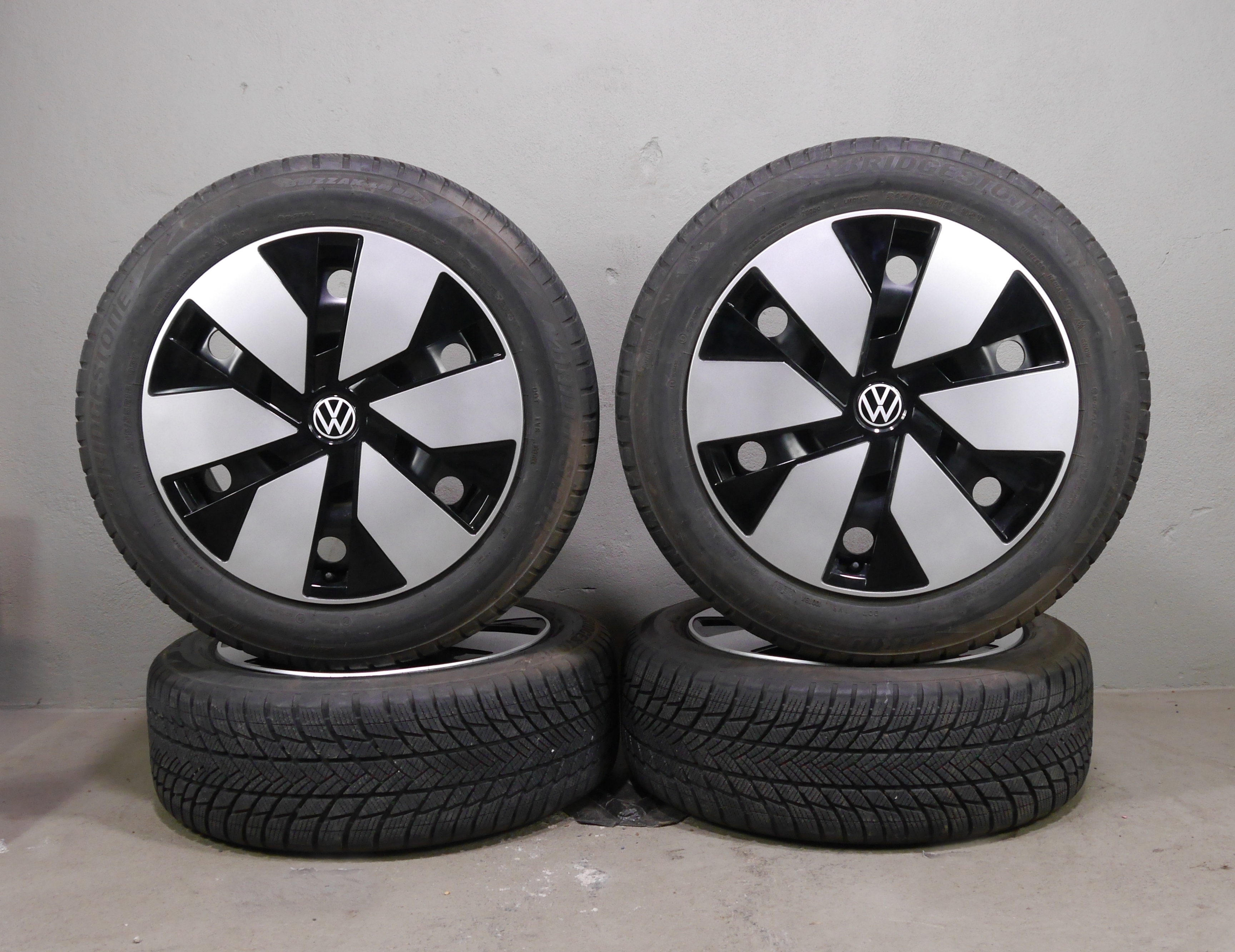 Volkswagen ID.3 Stahlradsatz – Winter 215/55 R18 95T - 1EA601027-